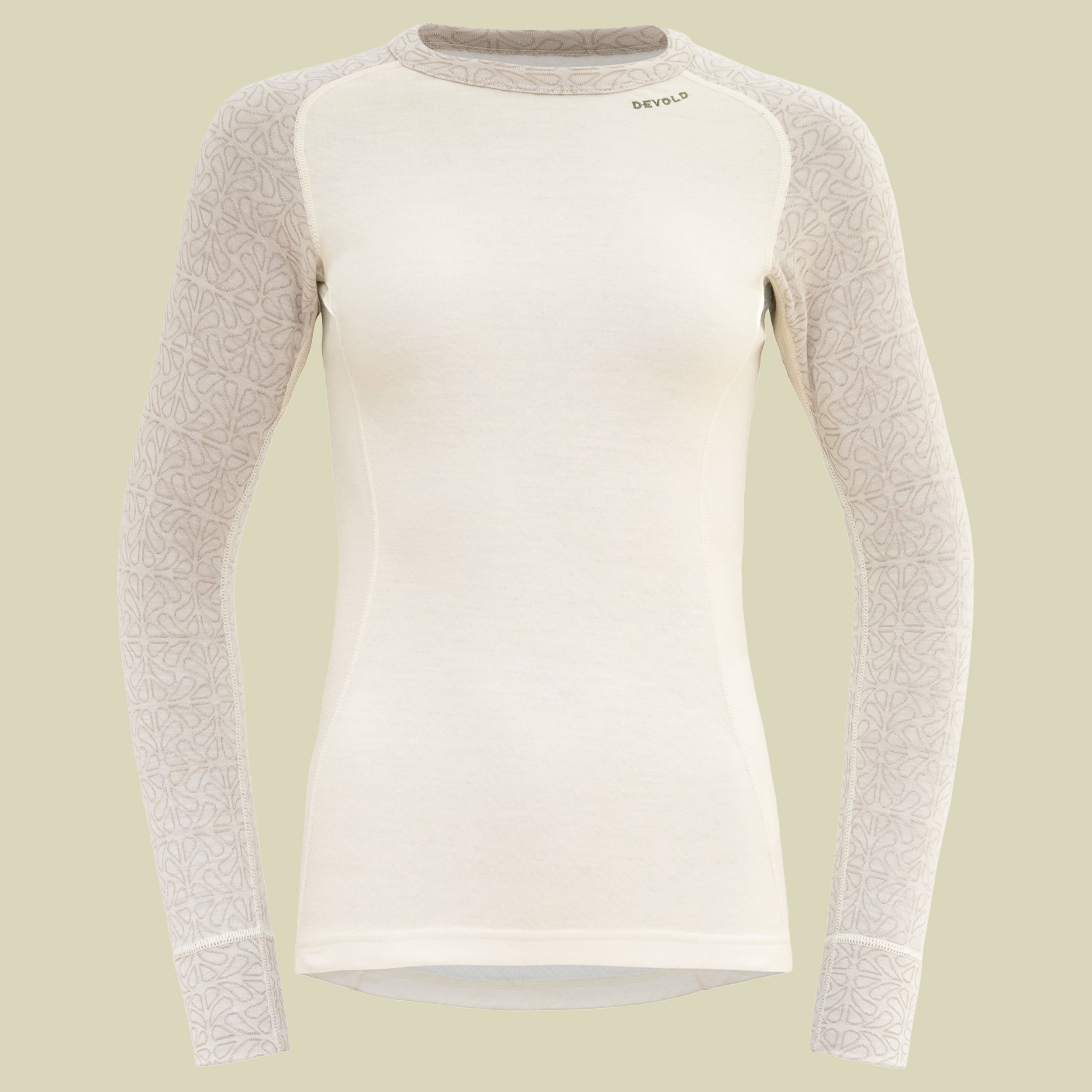 Duo Active Merino 205 Shirt Woman weiß XL - raw white