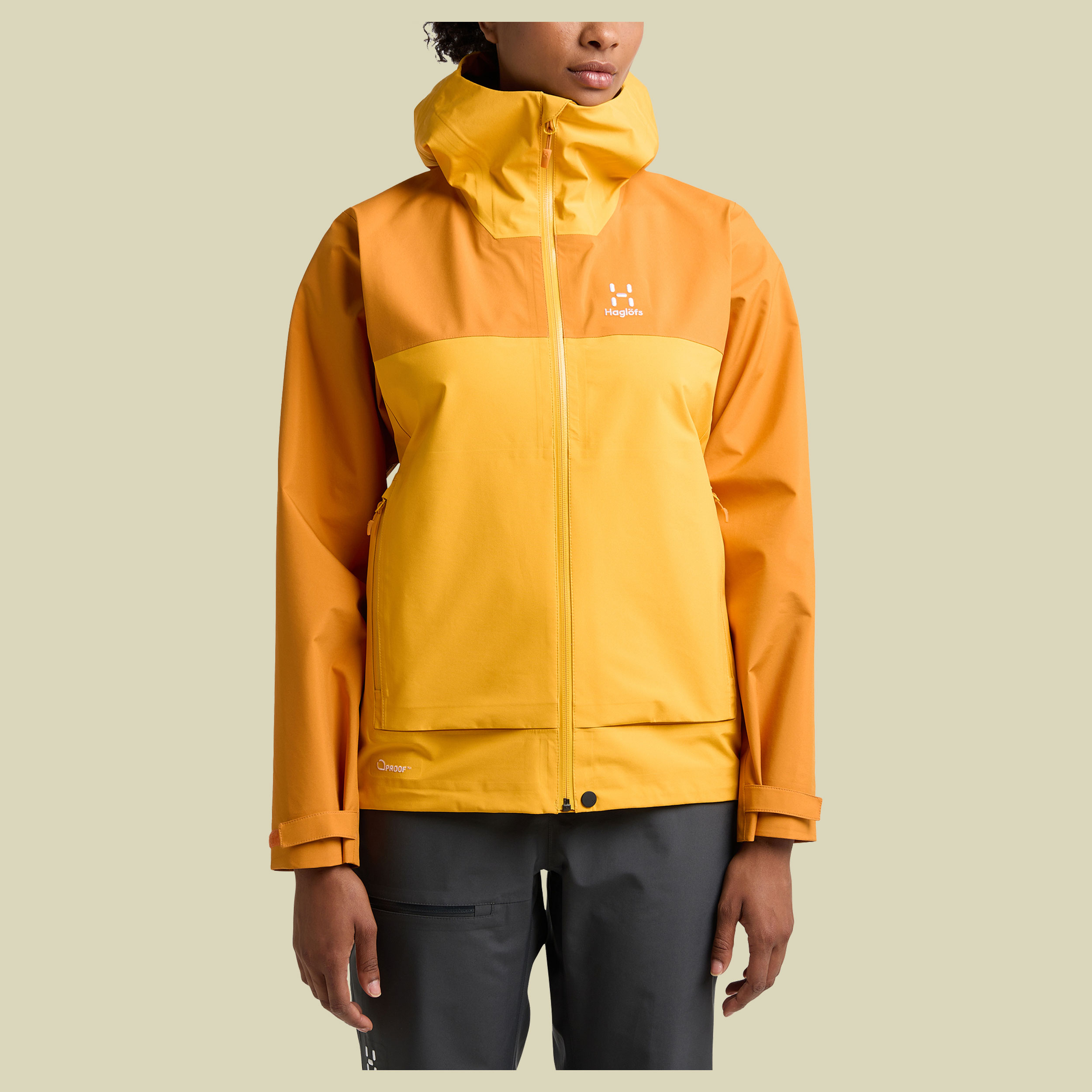 Front Proof Jacket Women Größe S Farbe sunny yellow/desert yellow