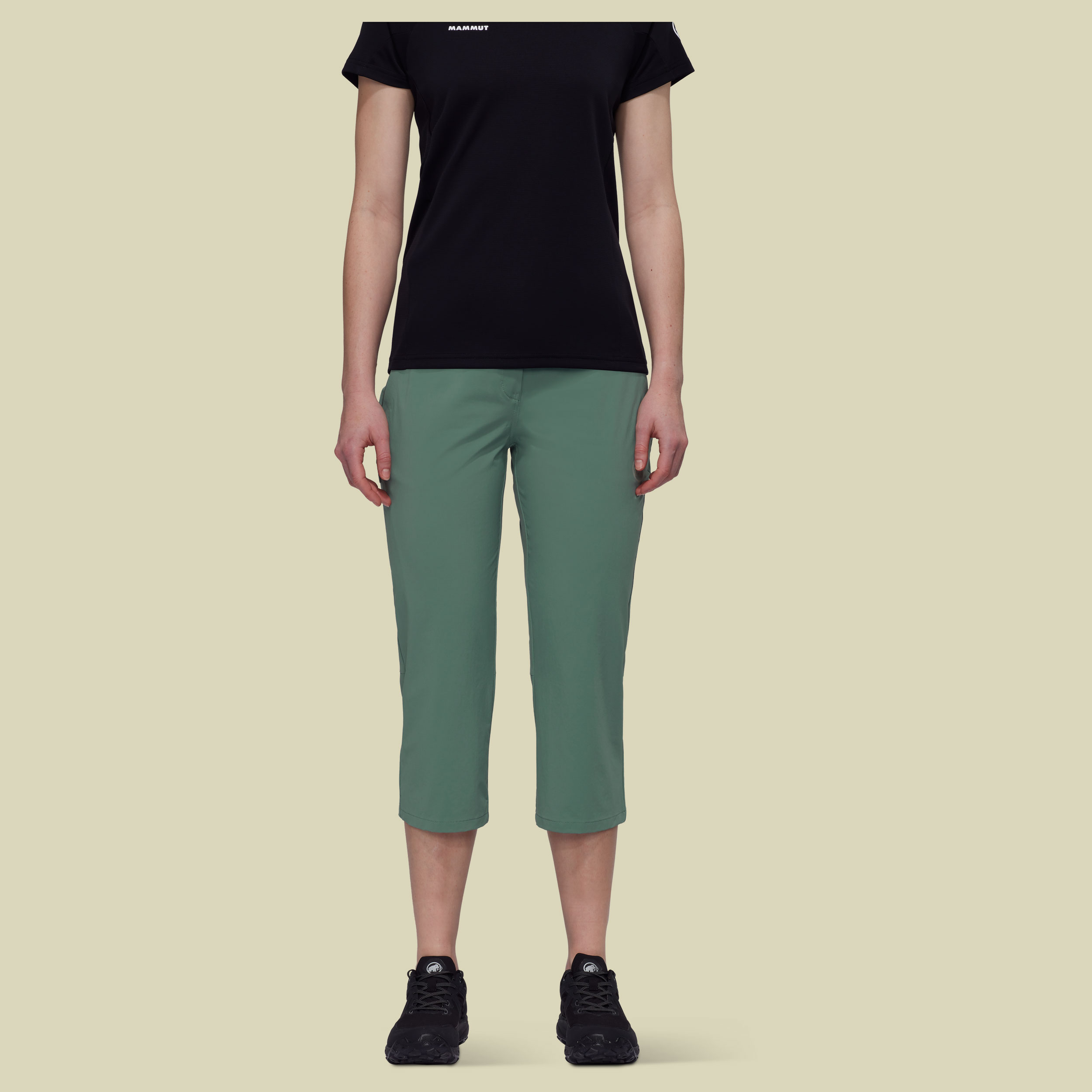 Runbold Capri Pants Women grün 36 - dark jade