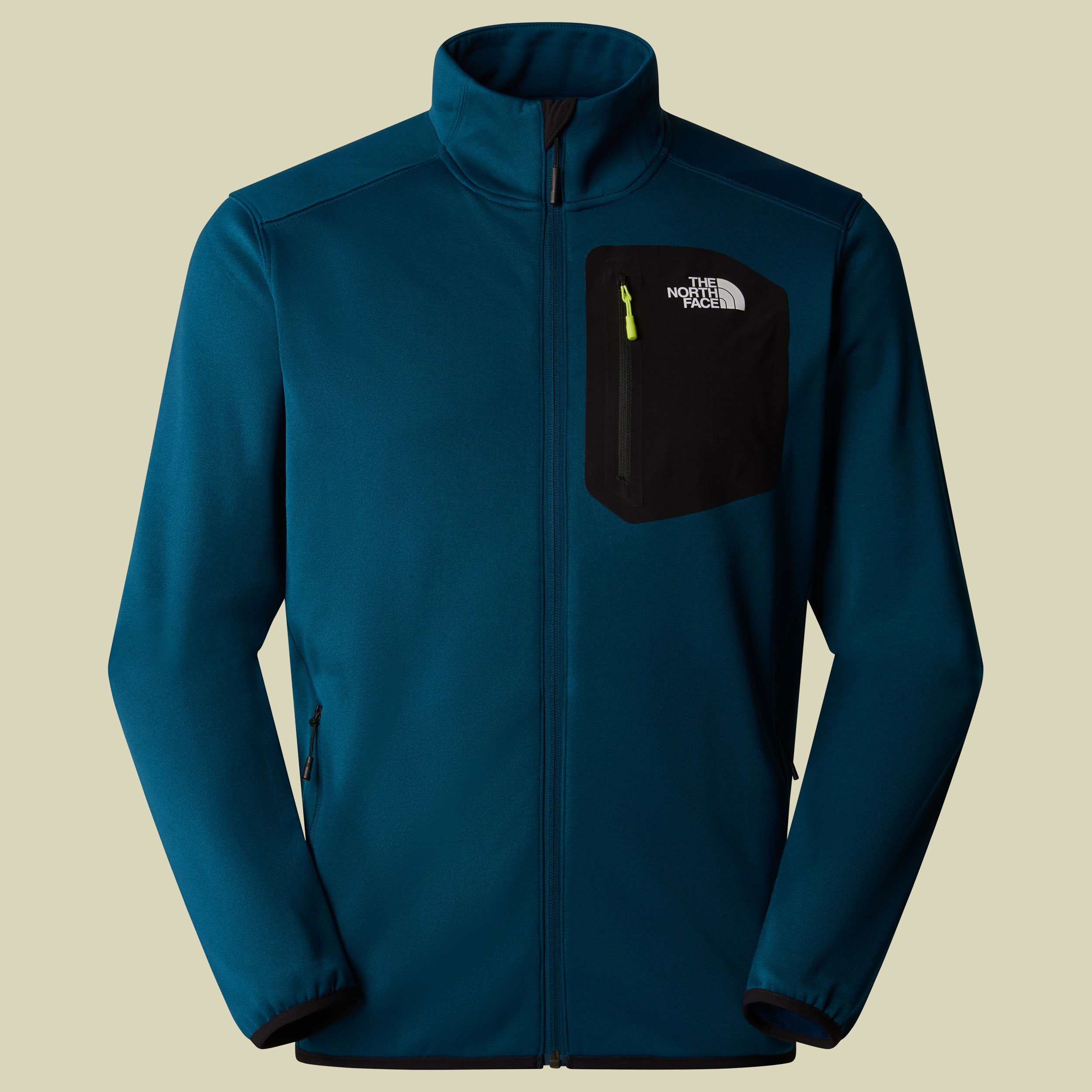 Crest Full Zip Men XL blau - midnight petrol/TNF black