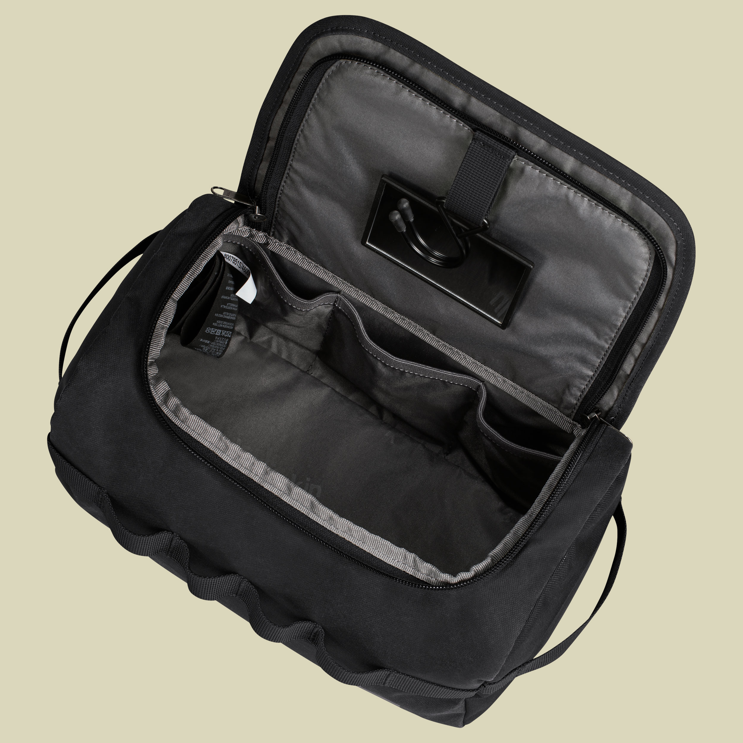 Konya Washbag 6 L schwarz - black