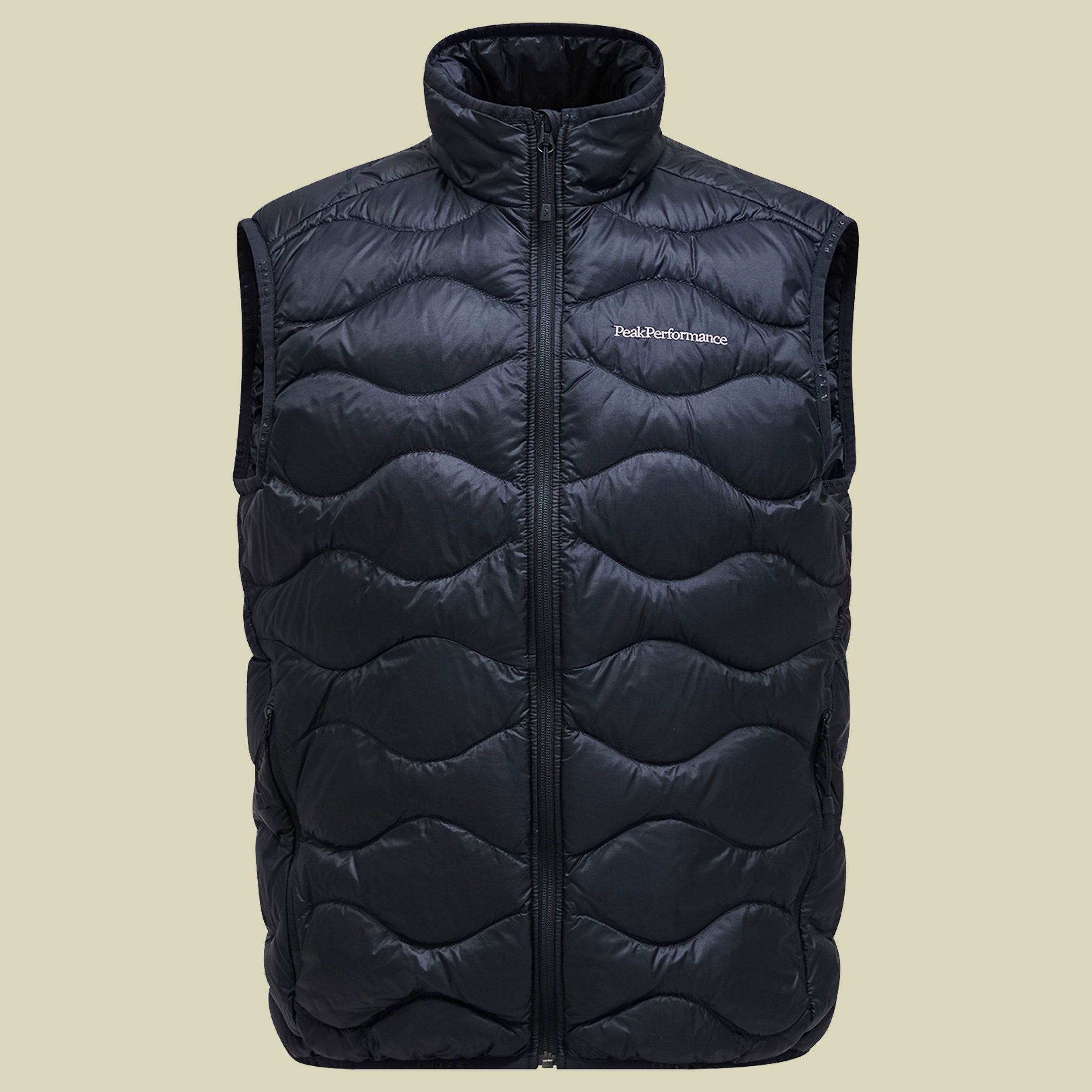 Helium Down Vest Men schwarz L - black