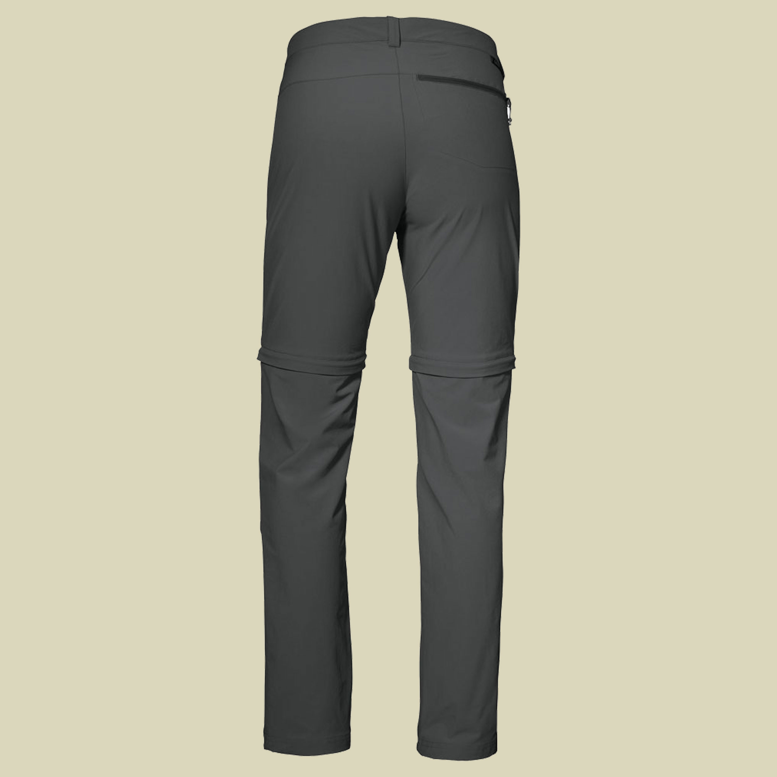 Pants Ascona Zip Off Women Größe 19 Farbe asphalt