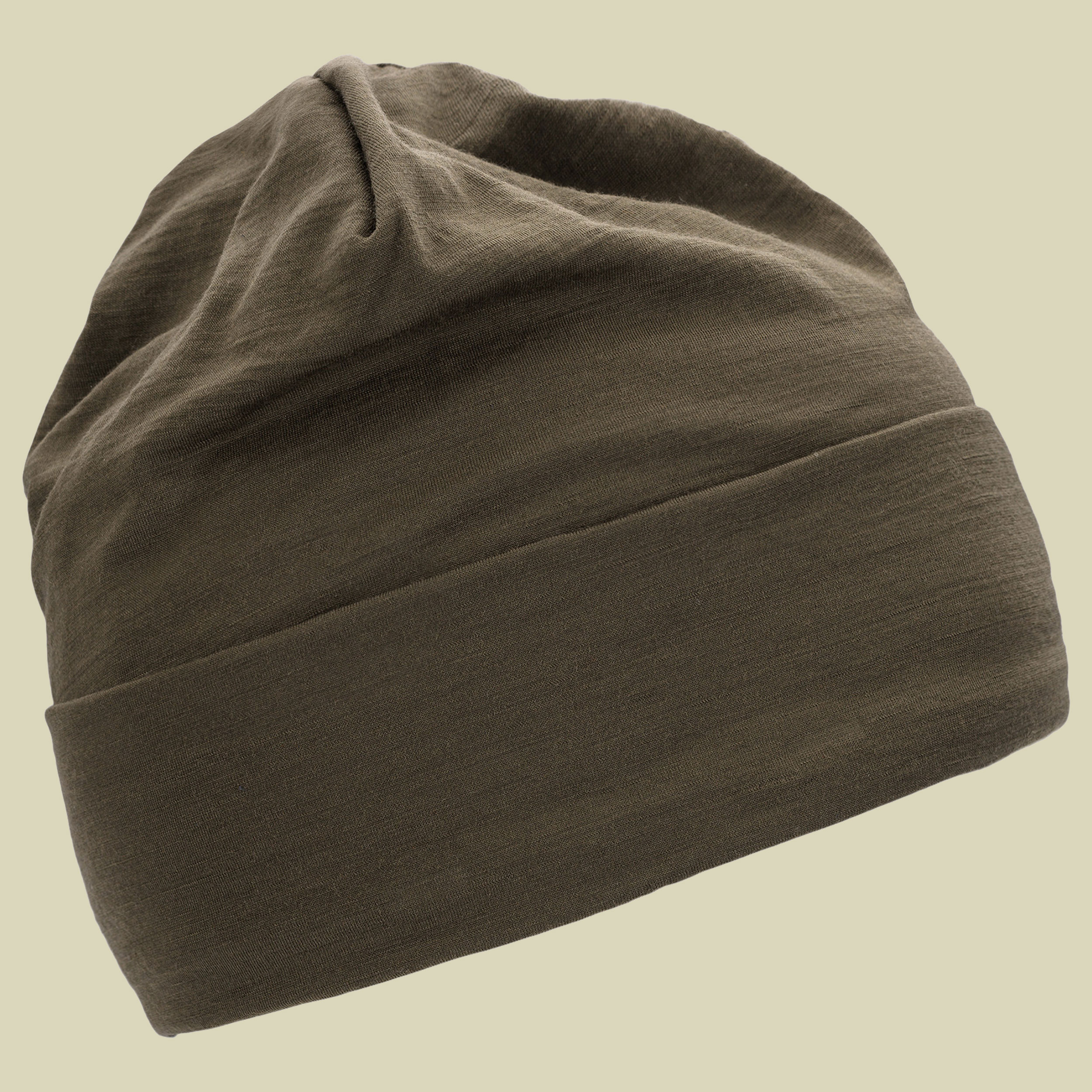 WoolNet Light Beanie L/XL braun - tarmac