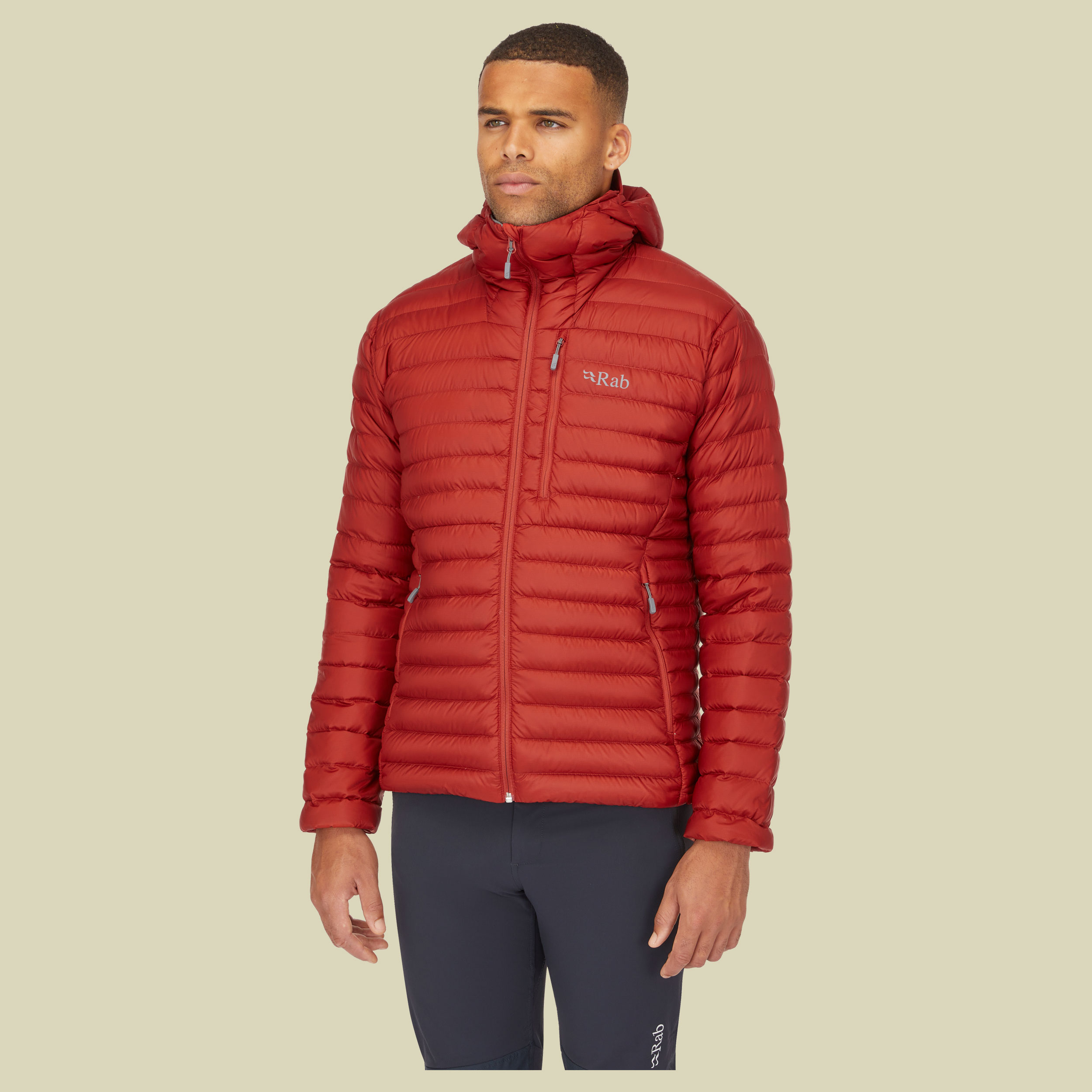 Microlight Alpine Jacket Men rot XL - tuscan red