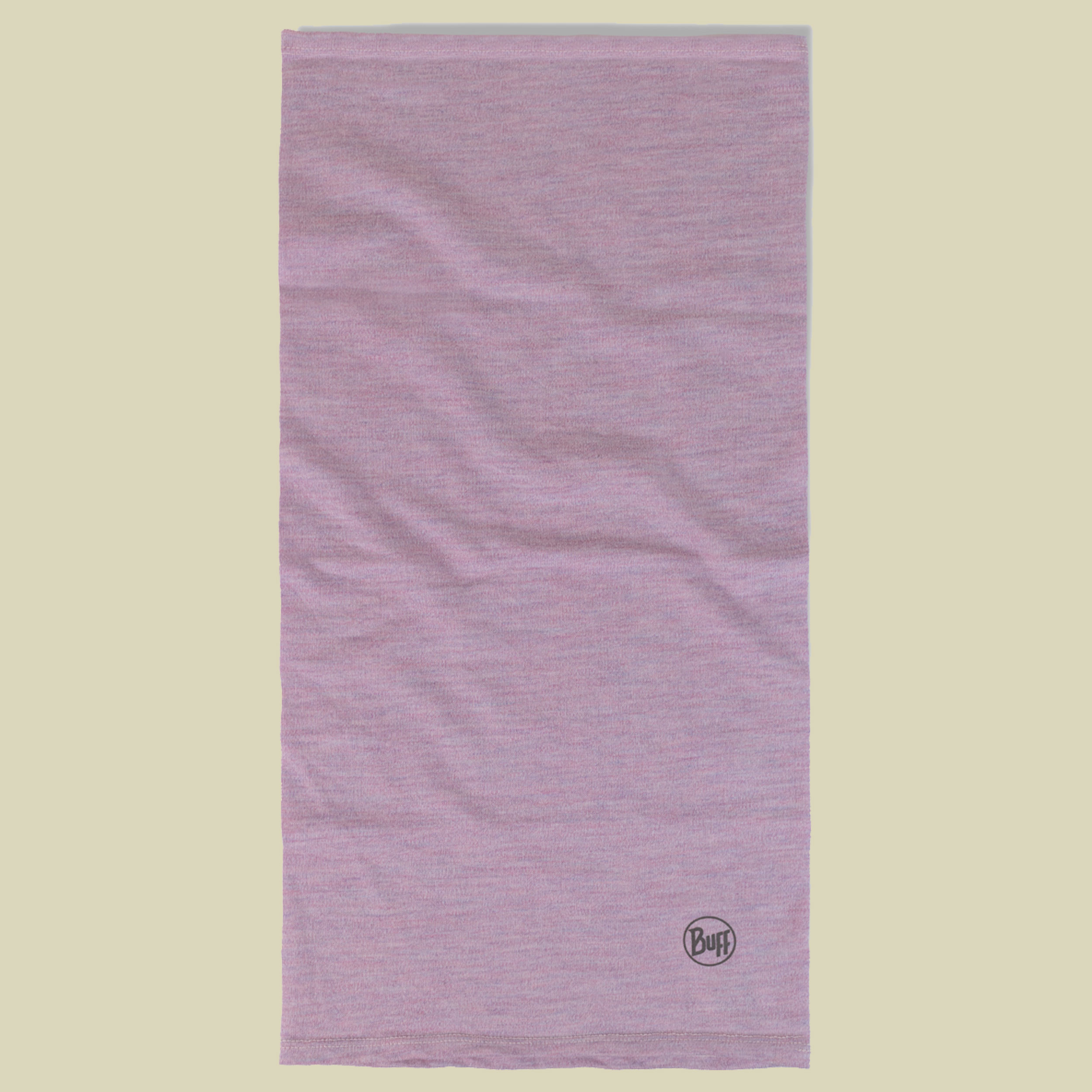 Midweight Merino Wool Neckwear rosa one size - melange lilac sand