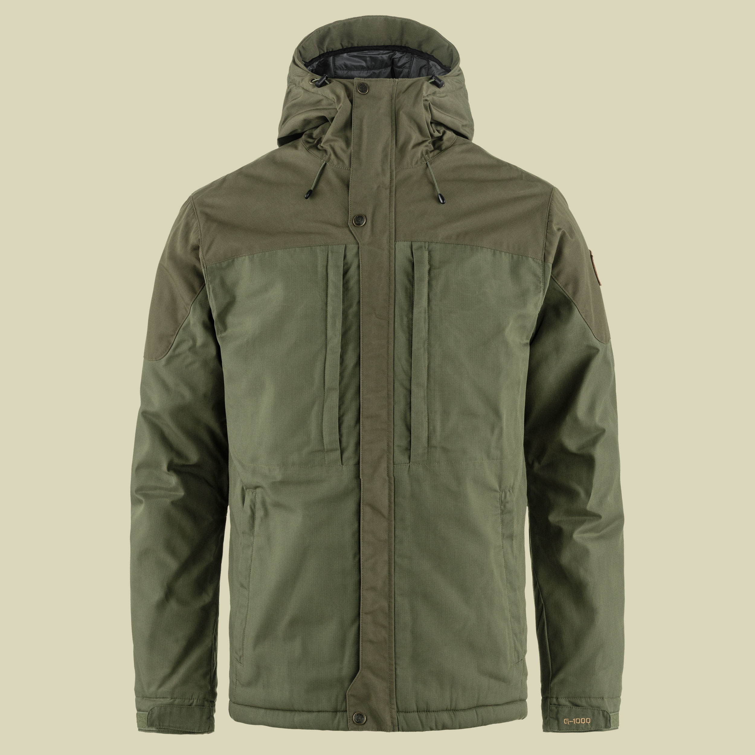 Skogsö Padded Jacket Men grün L - laurel green