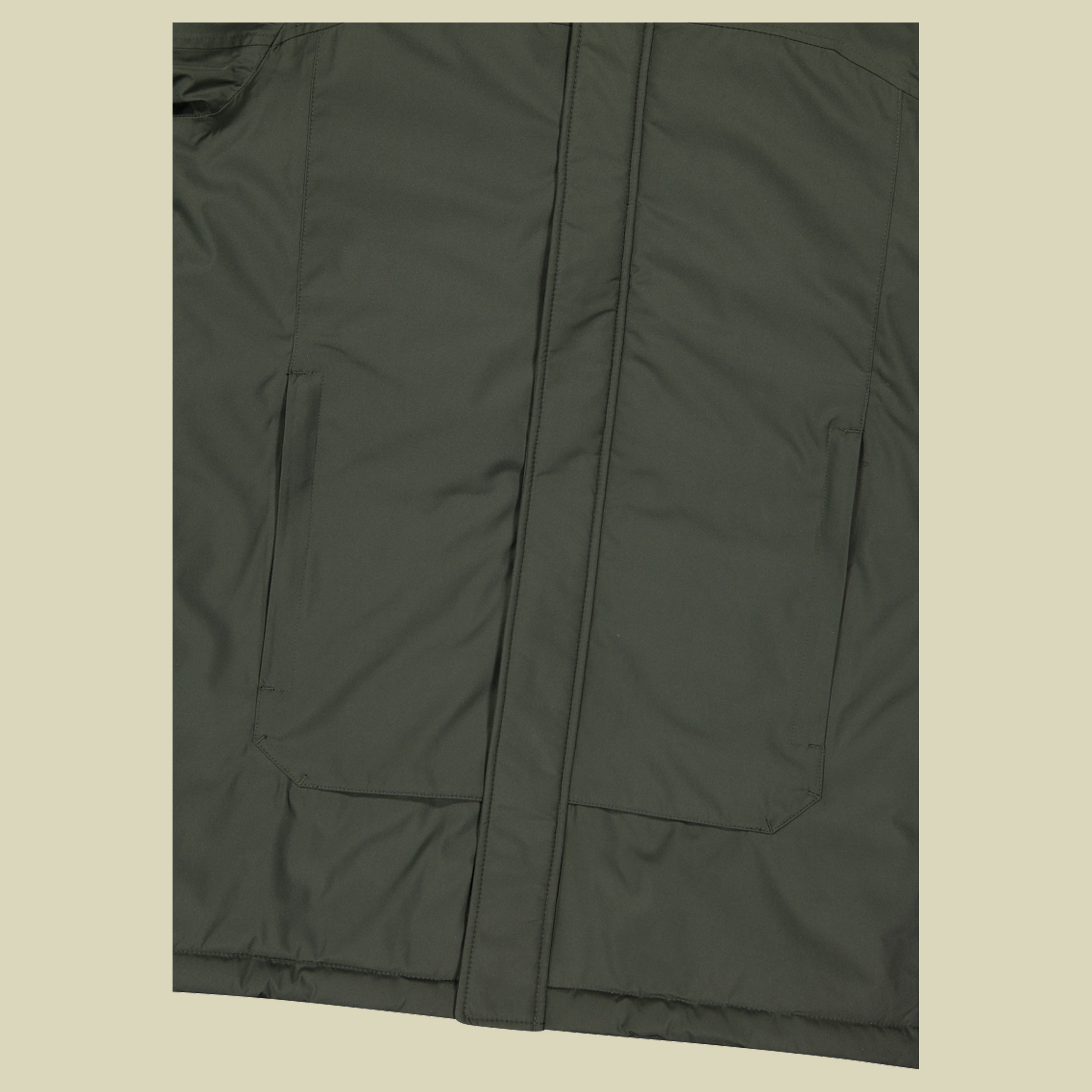 Man  Parka Fix Hood 58 grün - Farbe forest