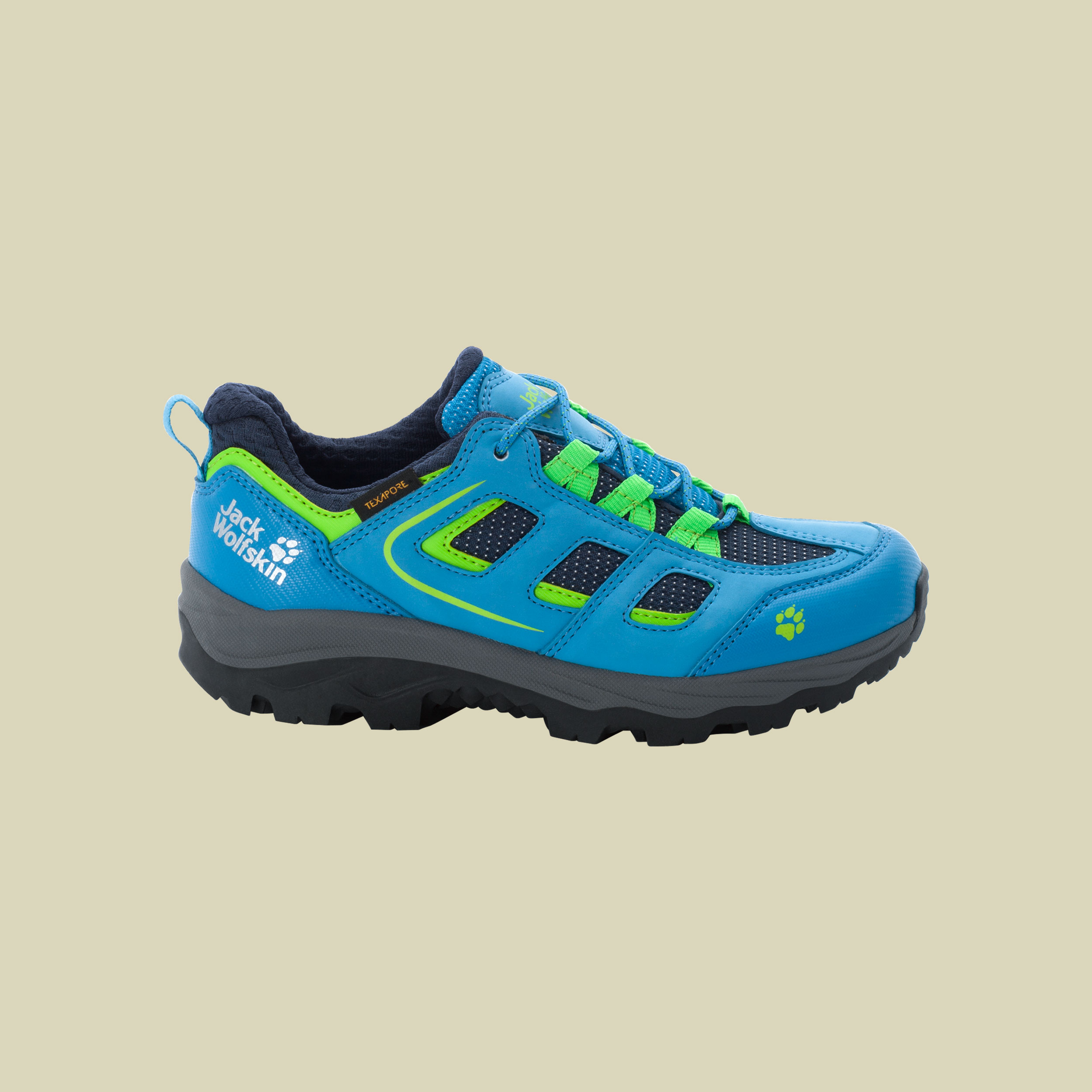 Vojo Texapore Low Kids blue/green 28