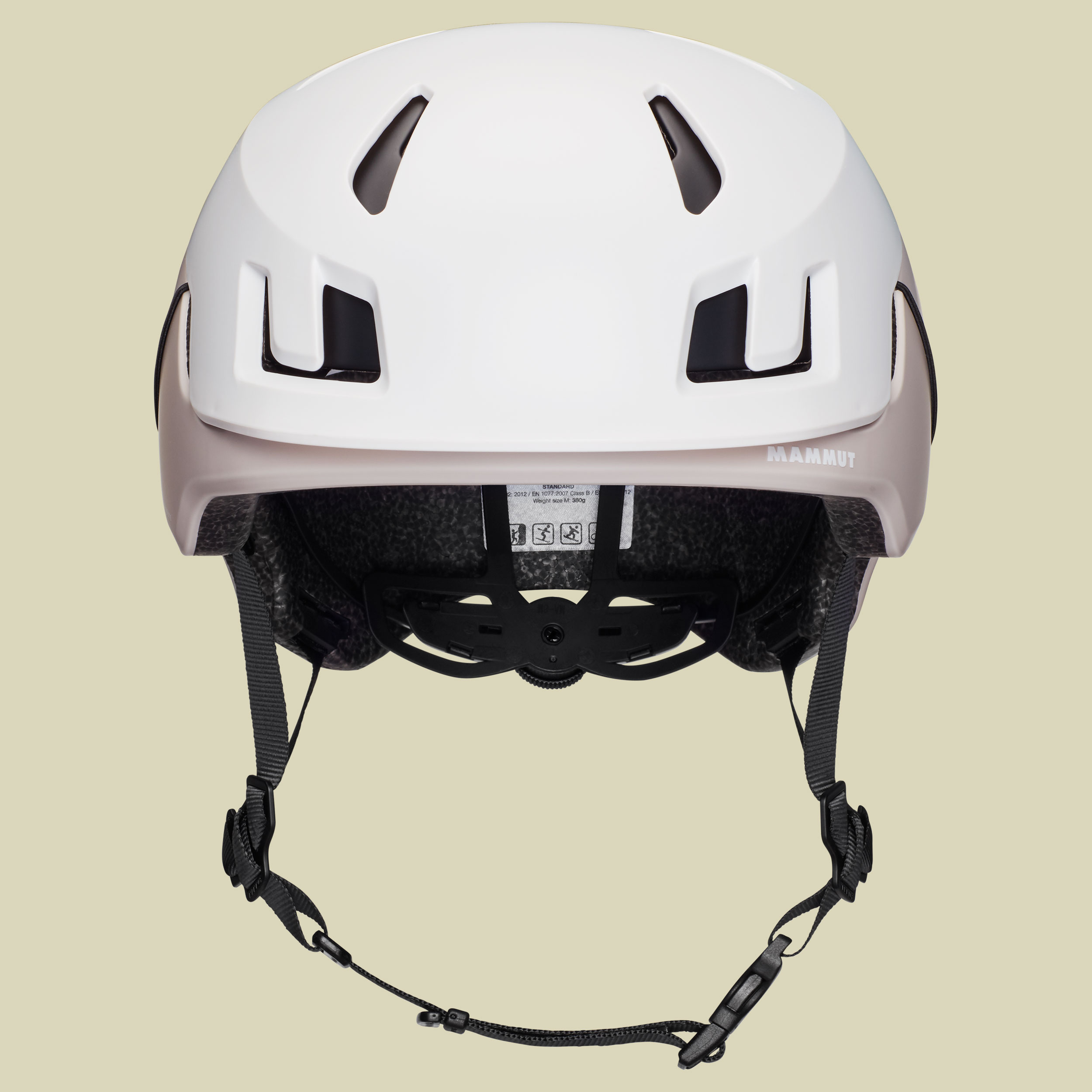 Haute Route Helmet 6: 55-59 cm beige - Farbe white-savannah