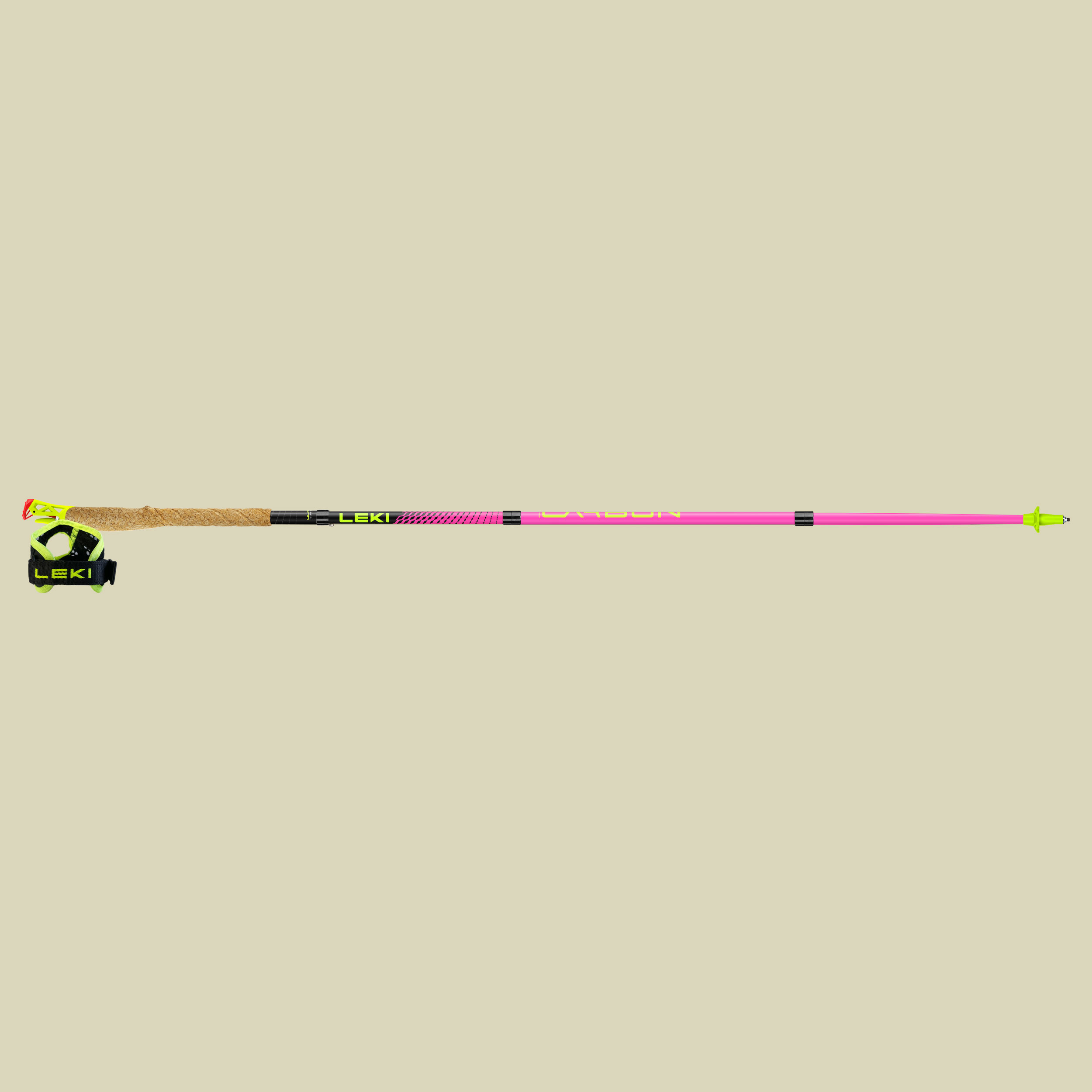 Ultratrail FX.One mehrfarbig 120 cm - neonpink-black-neonyellow