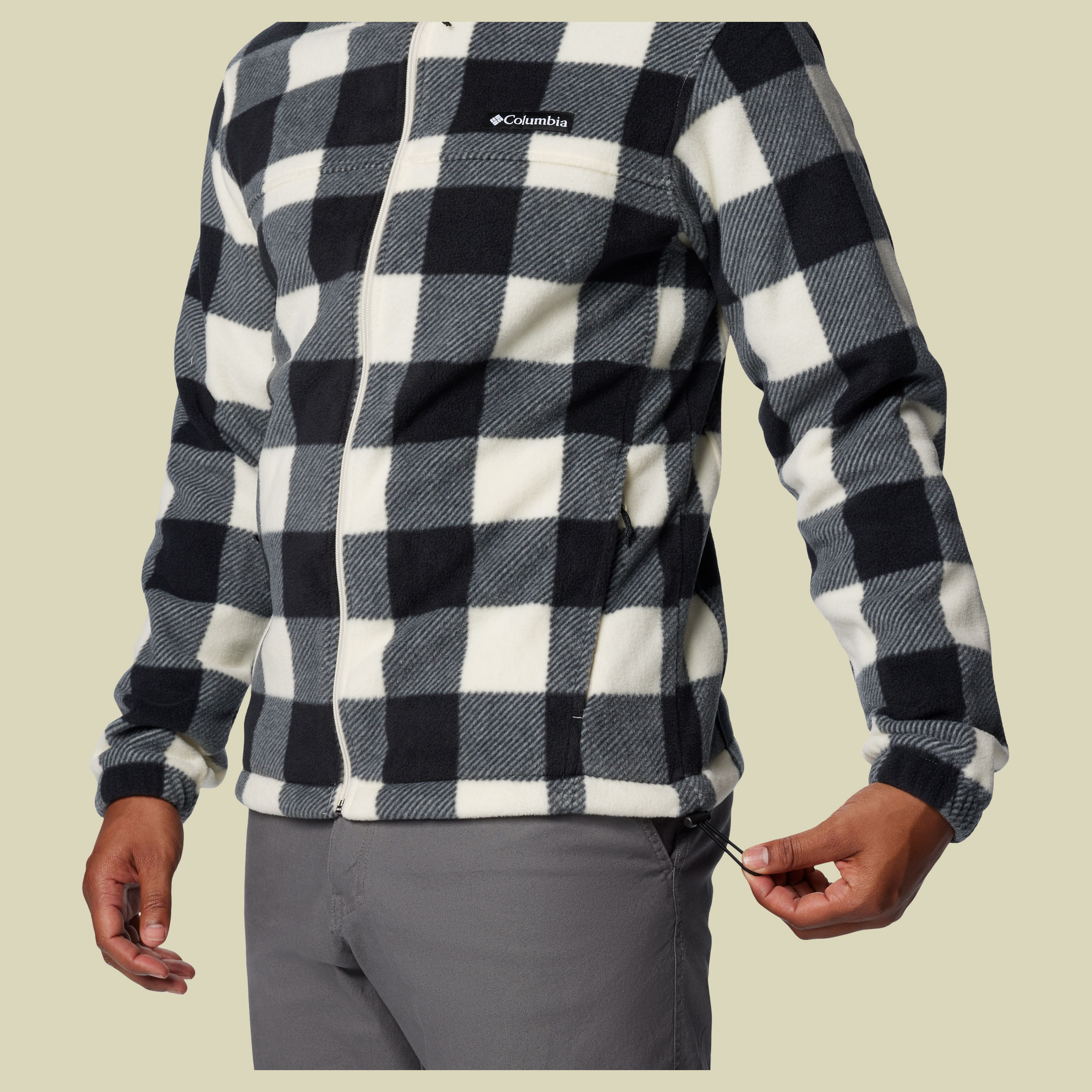 Steens Mountain Printed Jacket Men Größe L  Farbe Chalk Check Print