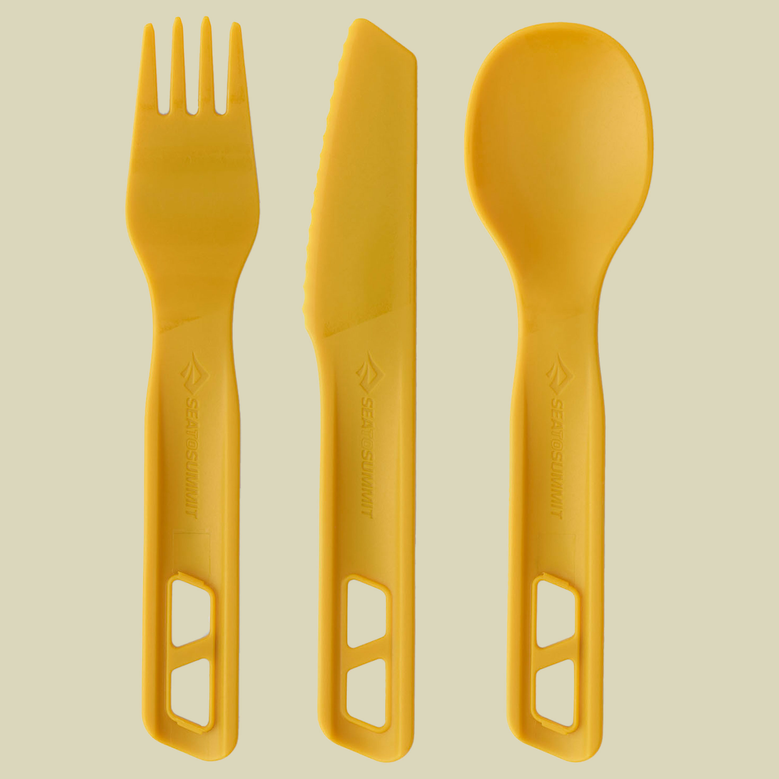 Passage Cutlery Set 3 piece one size gelb - yellow