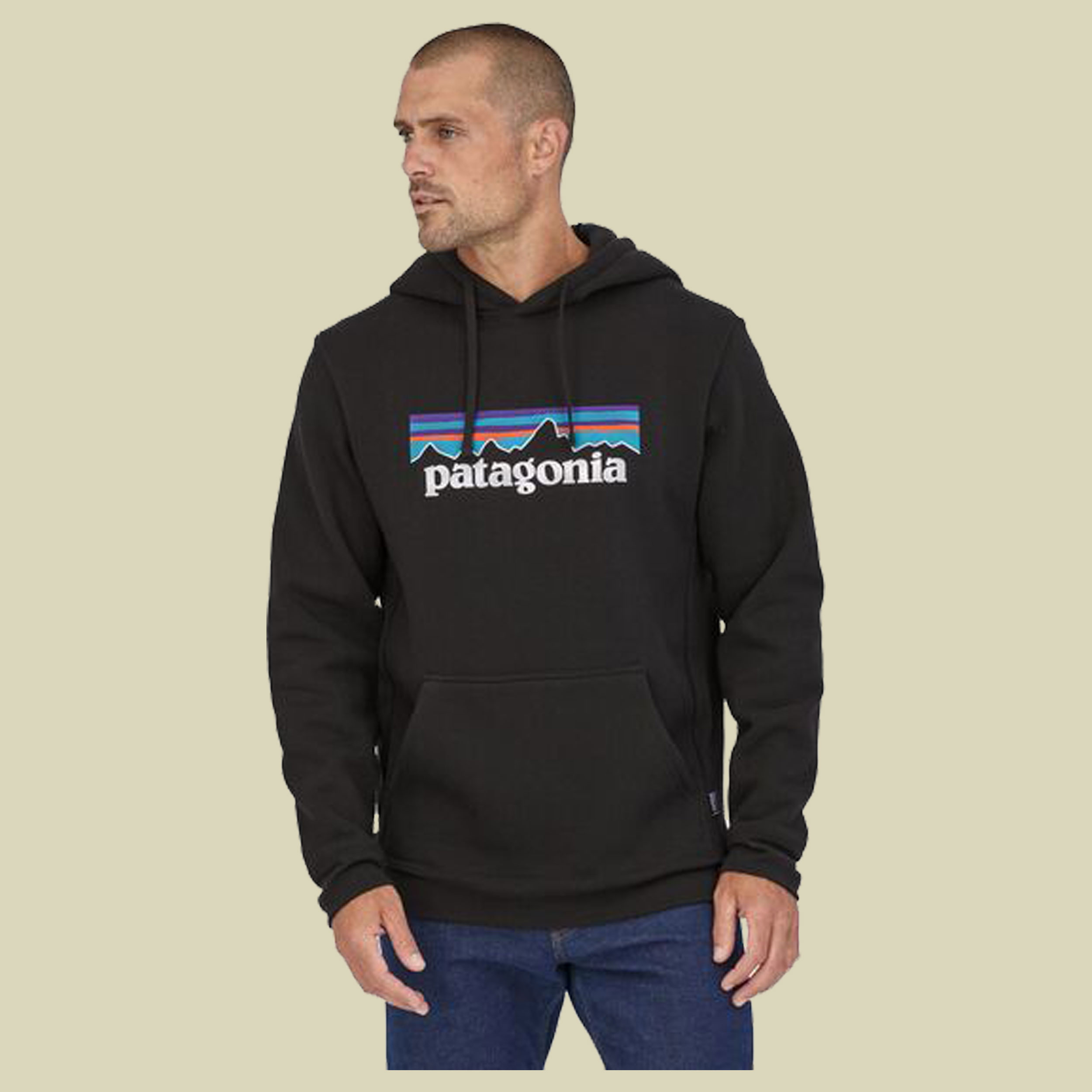 P-6 Logo UPRISAL Hoody Unisex schwarz S - black