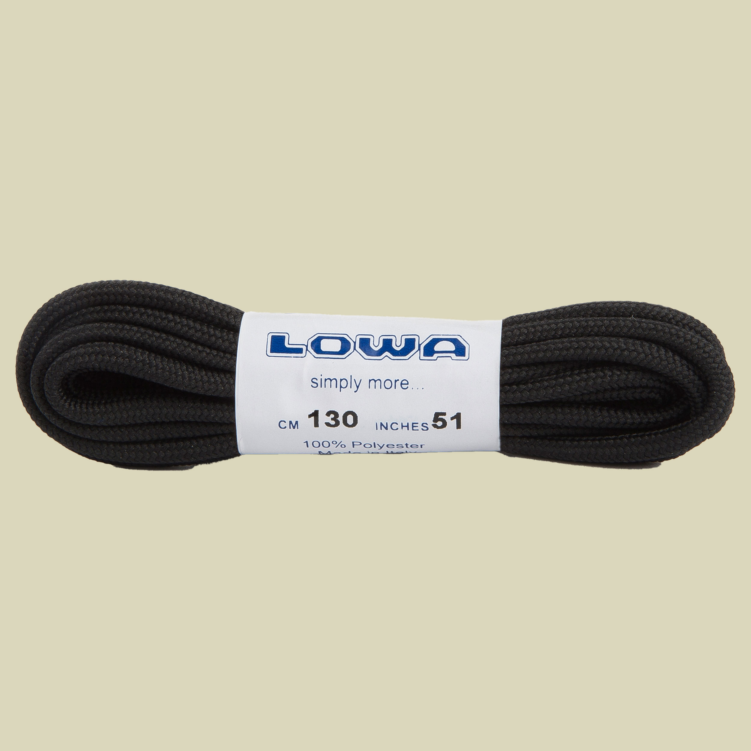 Lowa Trekking Schnürsenkel black 130 cm