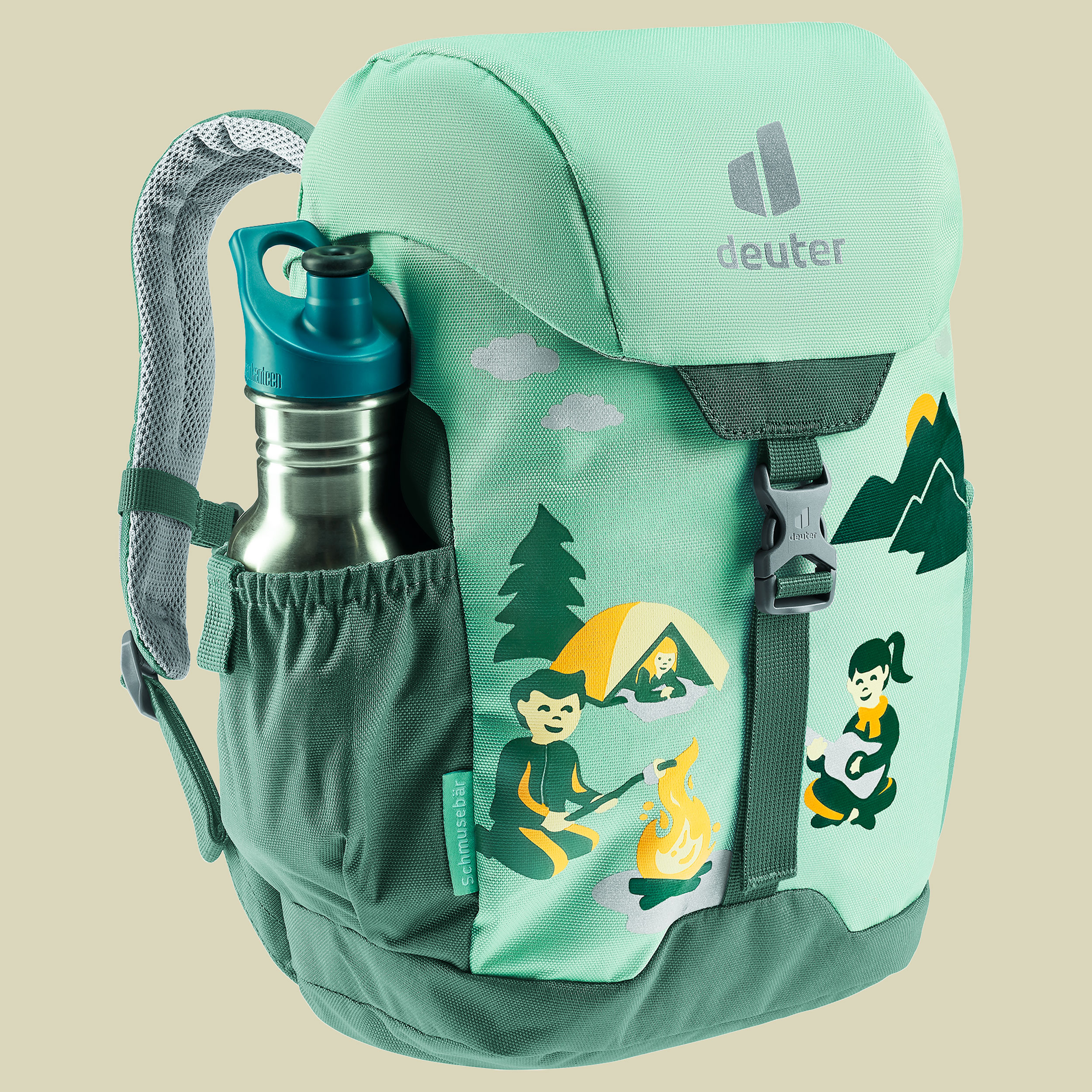 Schmusebär Kids 8 L grün - spearmint-seagreen