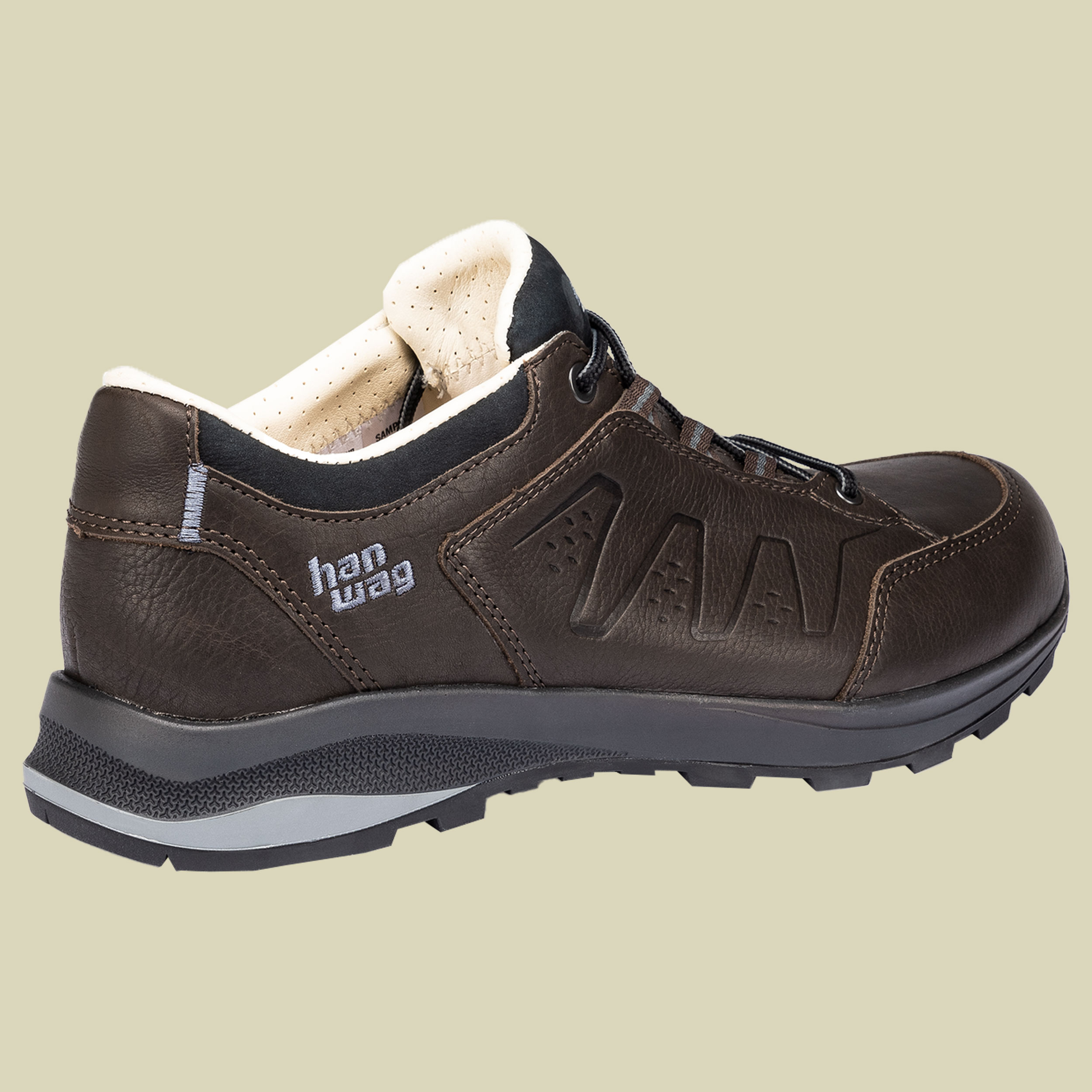 TRAVI Low SF Extra Men Größe UK 10 Farbe chestnut/black