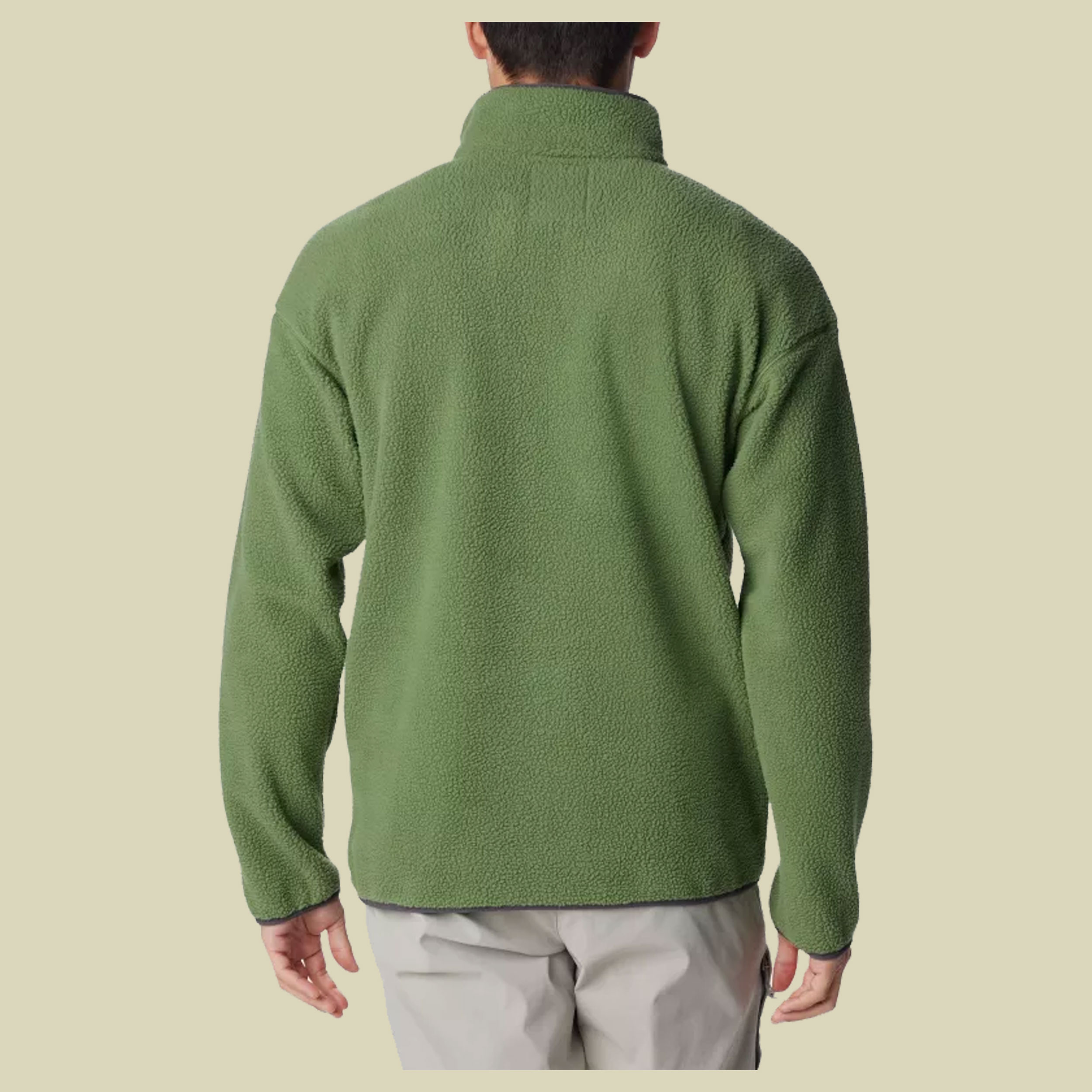 Helvetia Half Snap Fleece Men Größe M  Farbe canteen