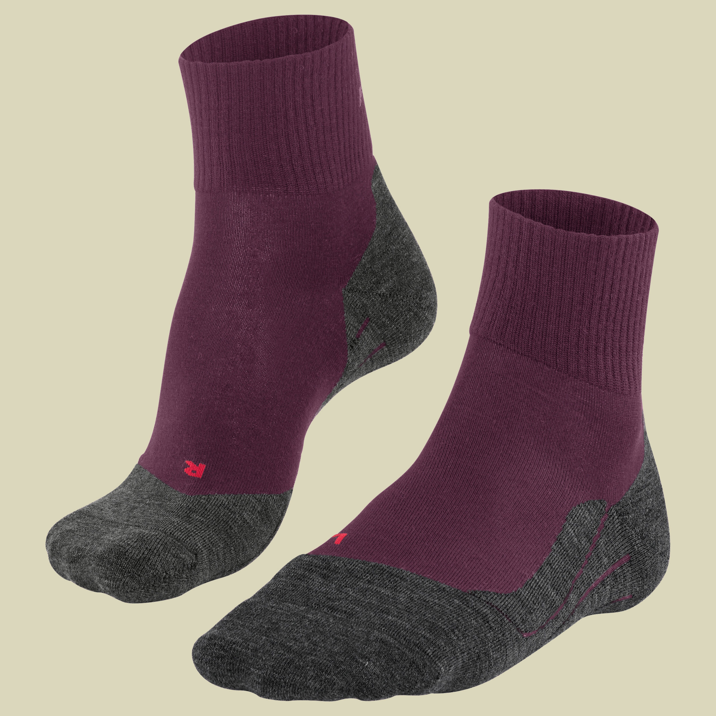 TK 5 Wool Short Women Größe 39-40 Farbe dark mauve