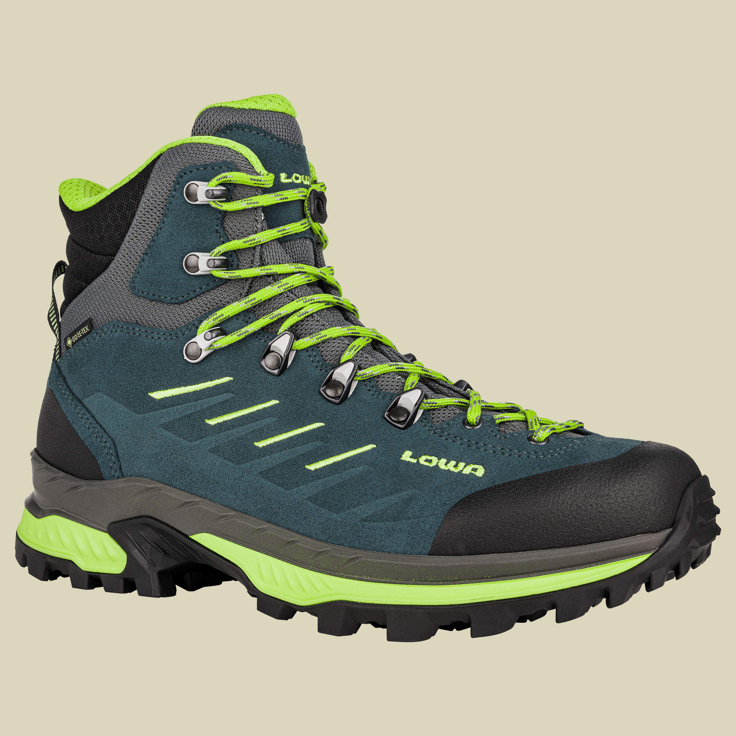 Randir GTX Mid Men Größe UK 11 Farbe blau/limone