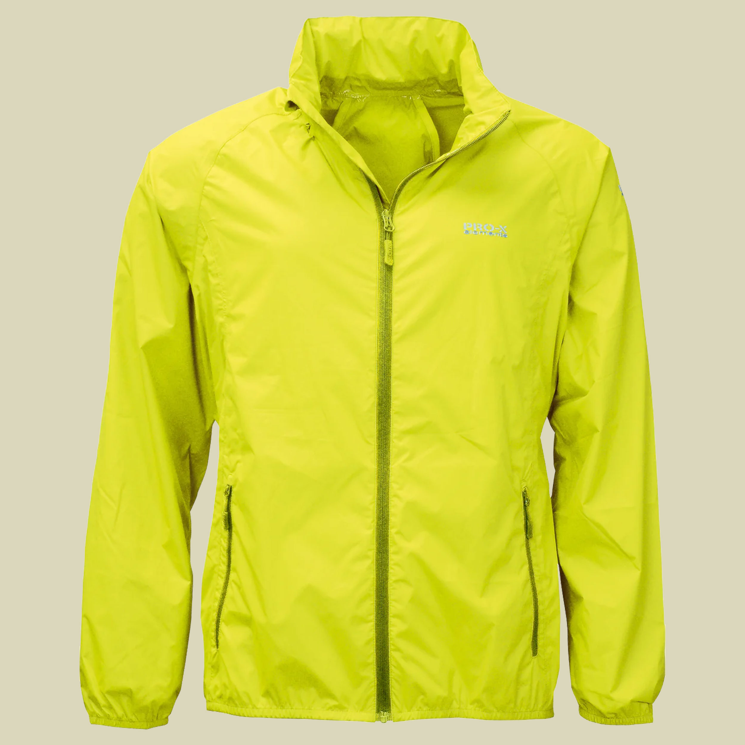 Regenjacke PACKable Men XS gelb - neon gelb