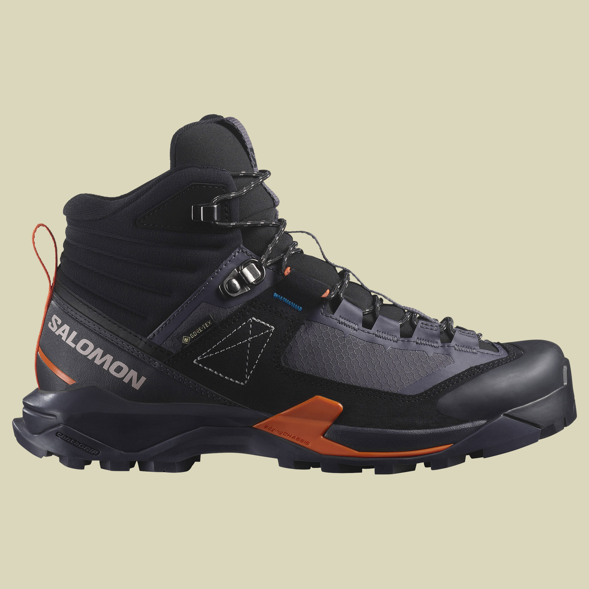 X Ultra Alpine Mid GTX Women UK 7,5 mehrfarbig - Farbe nine iron_black_red orange