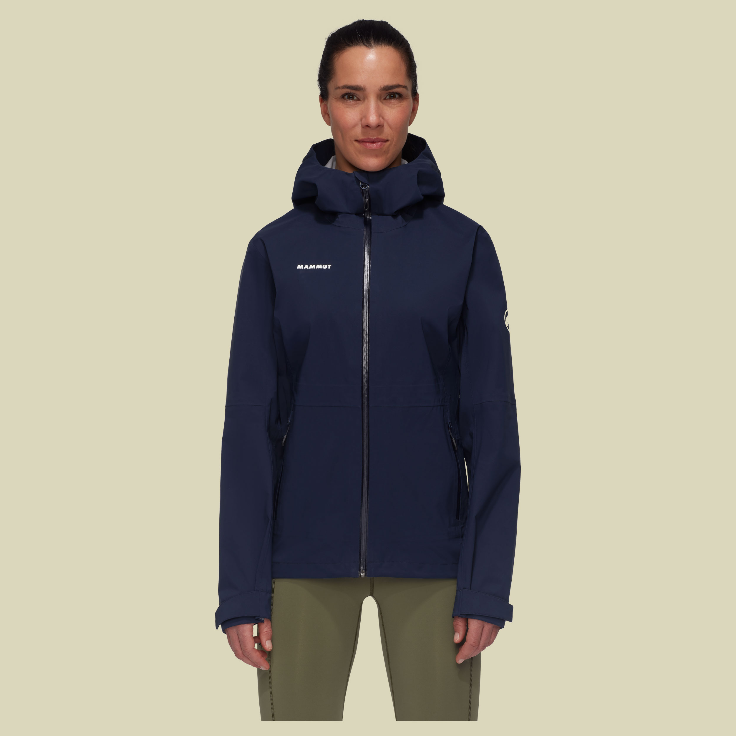 Linard Guide HS Hooded Jacket Women M blau - Farbe marine