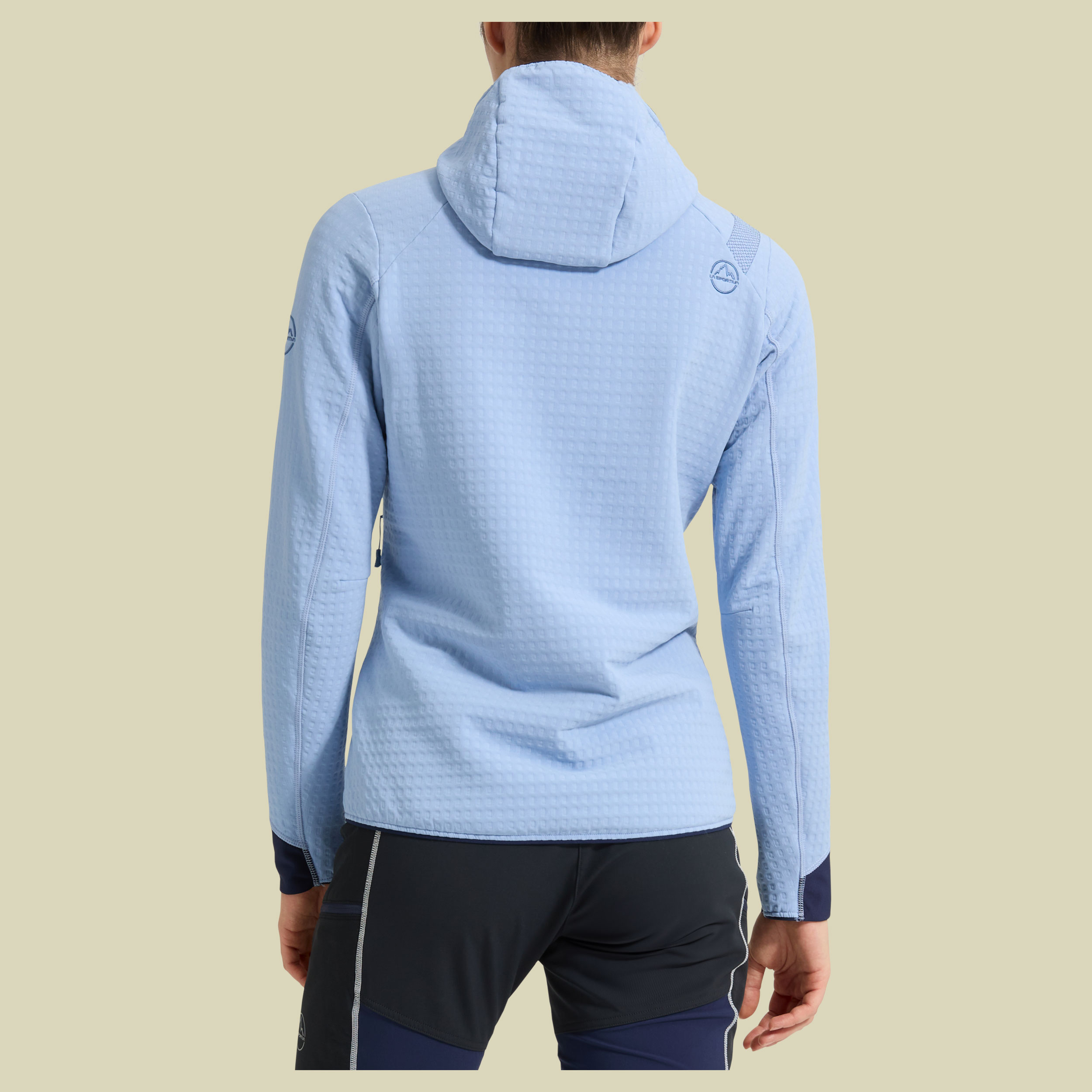 Bristen Thermal Hoody Women S blau - stone-blue/moonlight