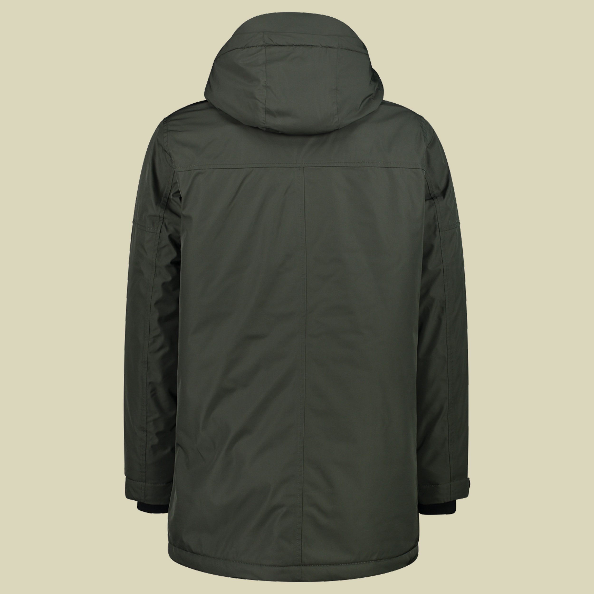 Man  Parka Fix Hood 58 grün - Farbe forest