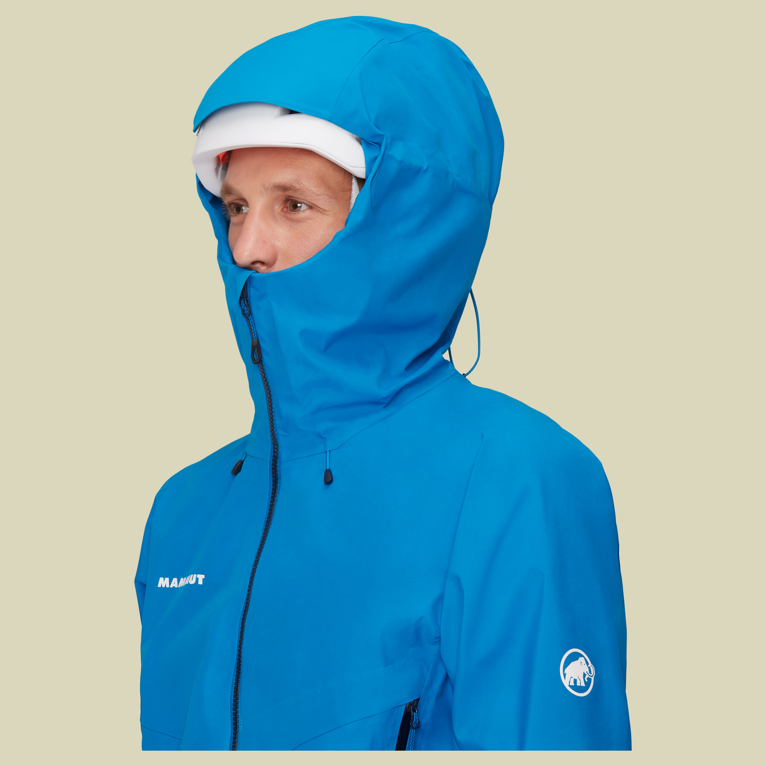 Crater IV HS Hooded Jacket Men M blau - Farbe glacier blue