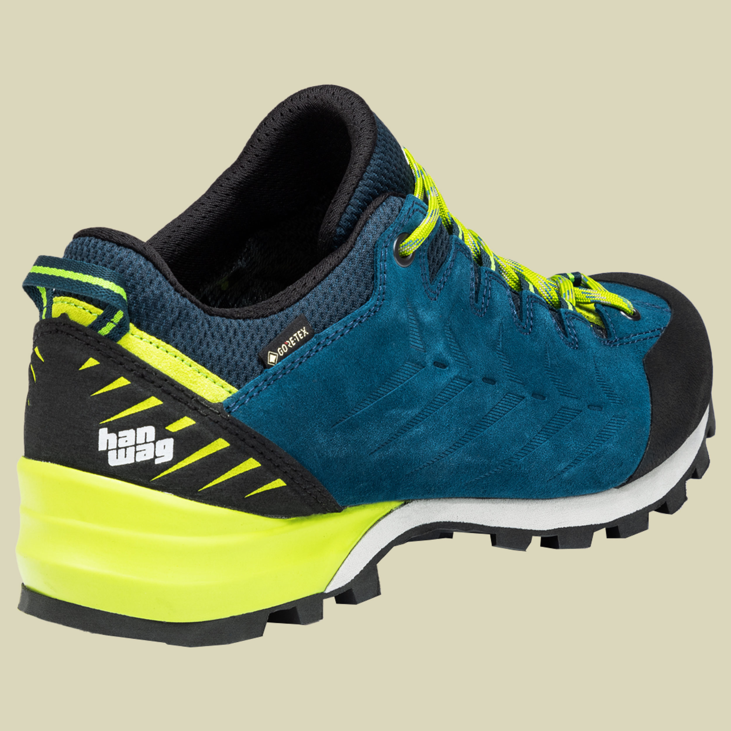 Makra Pro Low GTX Men Größe UK 12 Farbe seablue/sulphur