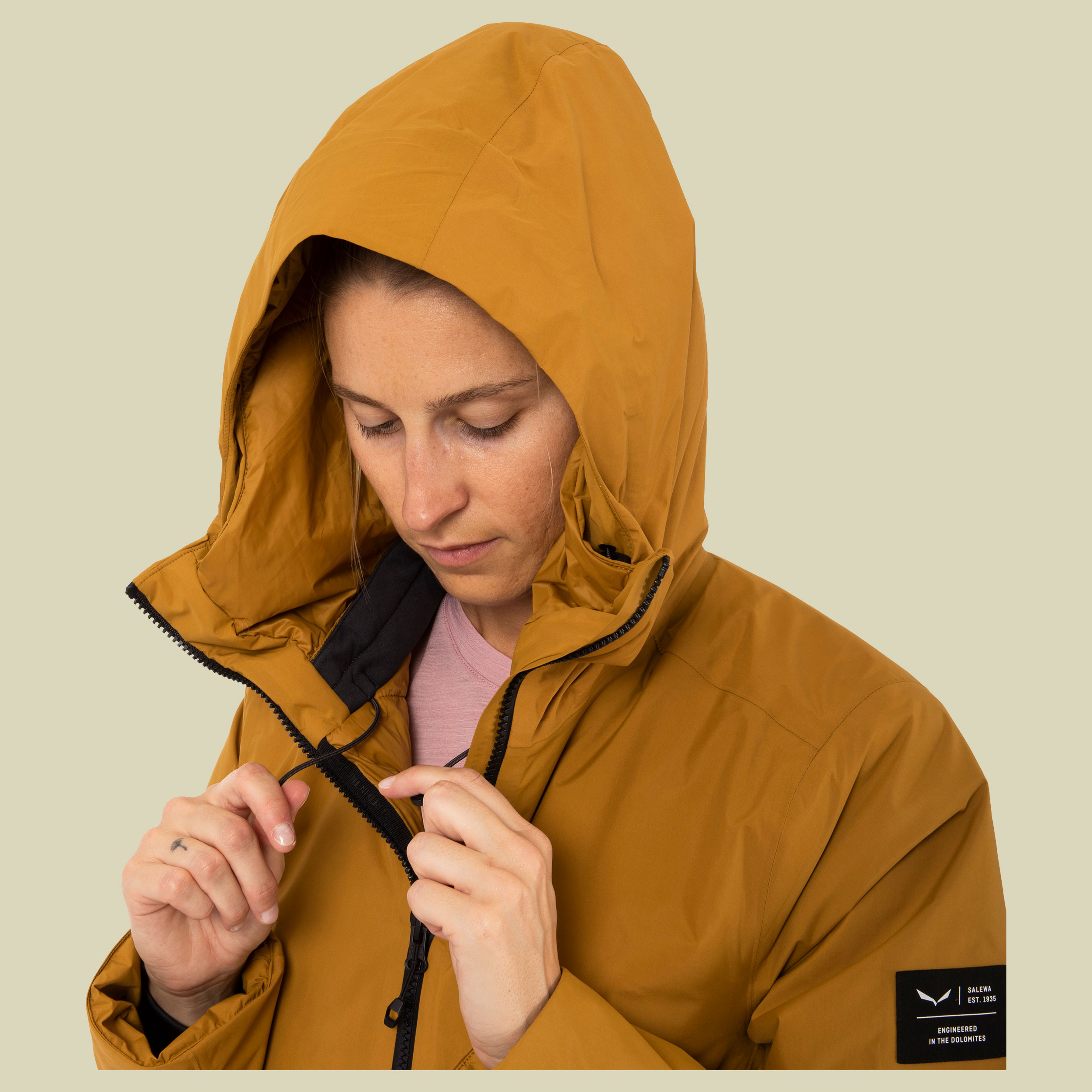 Fanes 2L PTX Parka Women Größe 42 Farbe golden brown