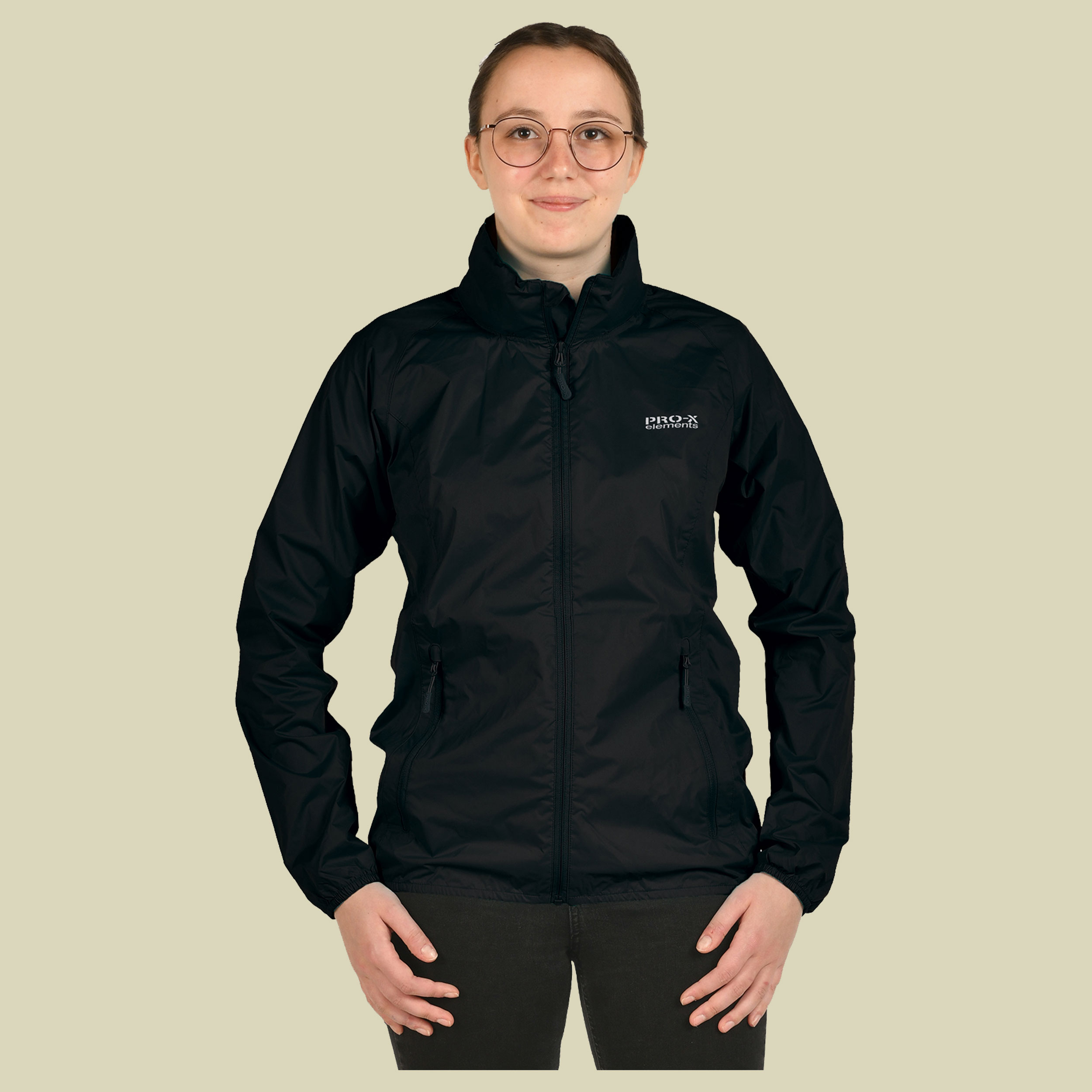 Regenjacke PACKable Women schwarz 46 - schwarz