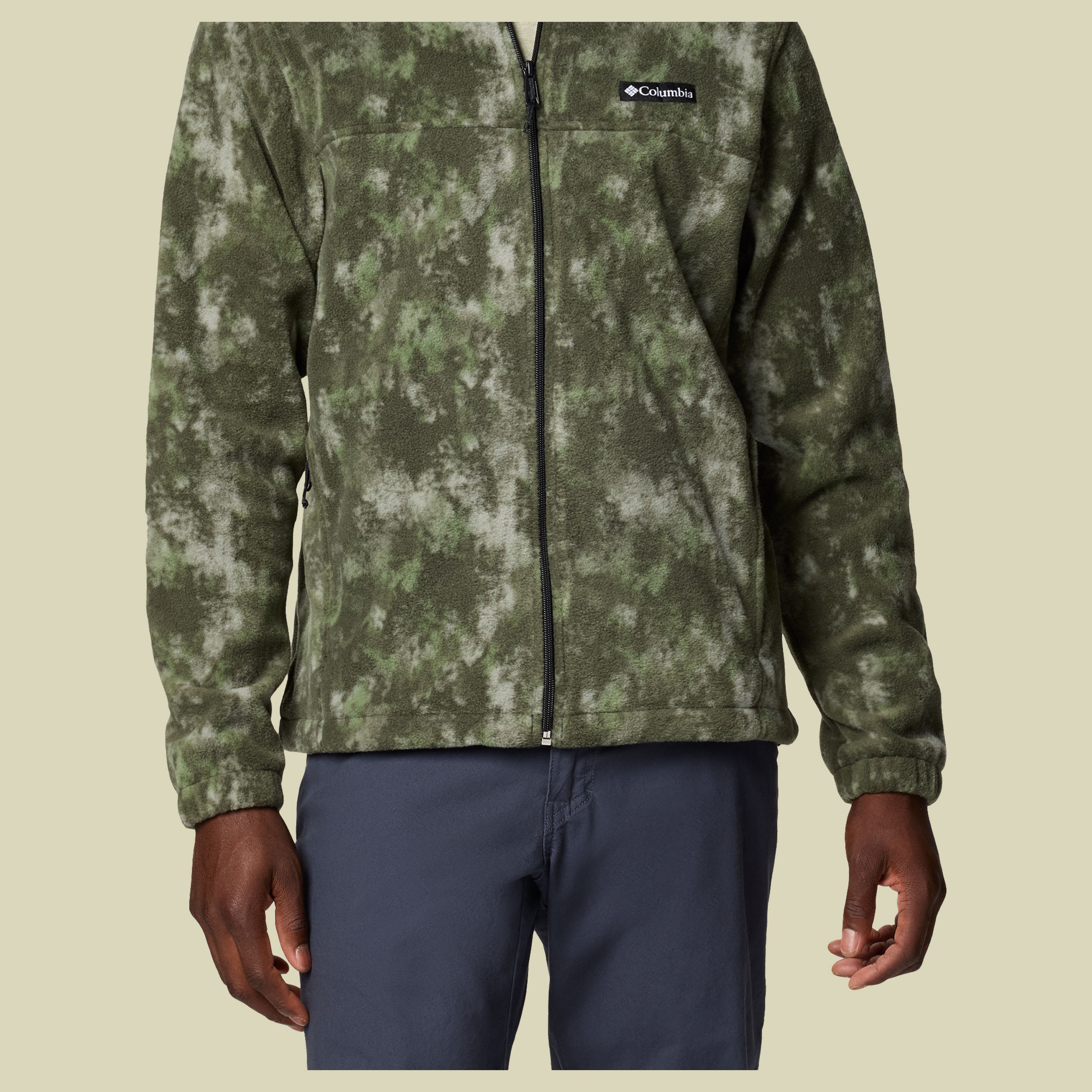 Steens Mountain Printed Jacket Men grün M - Farbe greenscape timberwild