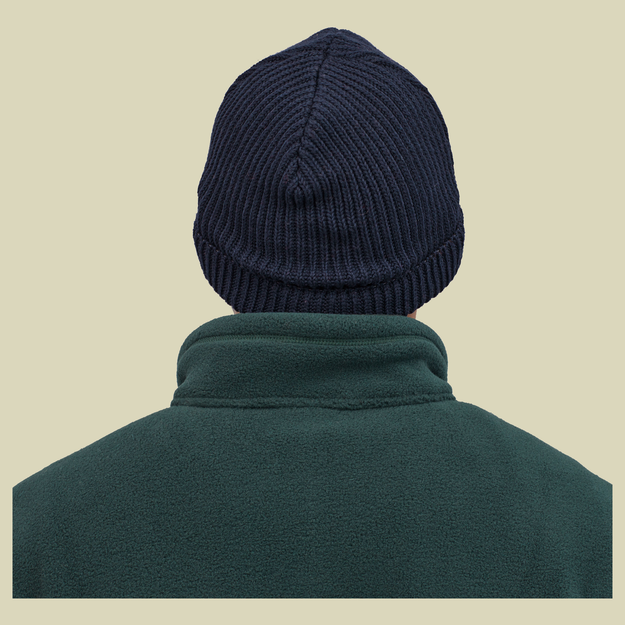 Fisherman´s Rolled Beanie Größe one size Farbe navy blue