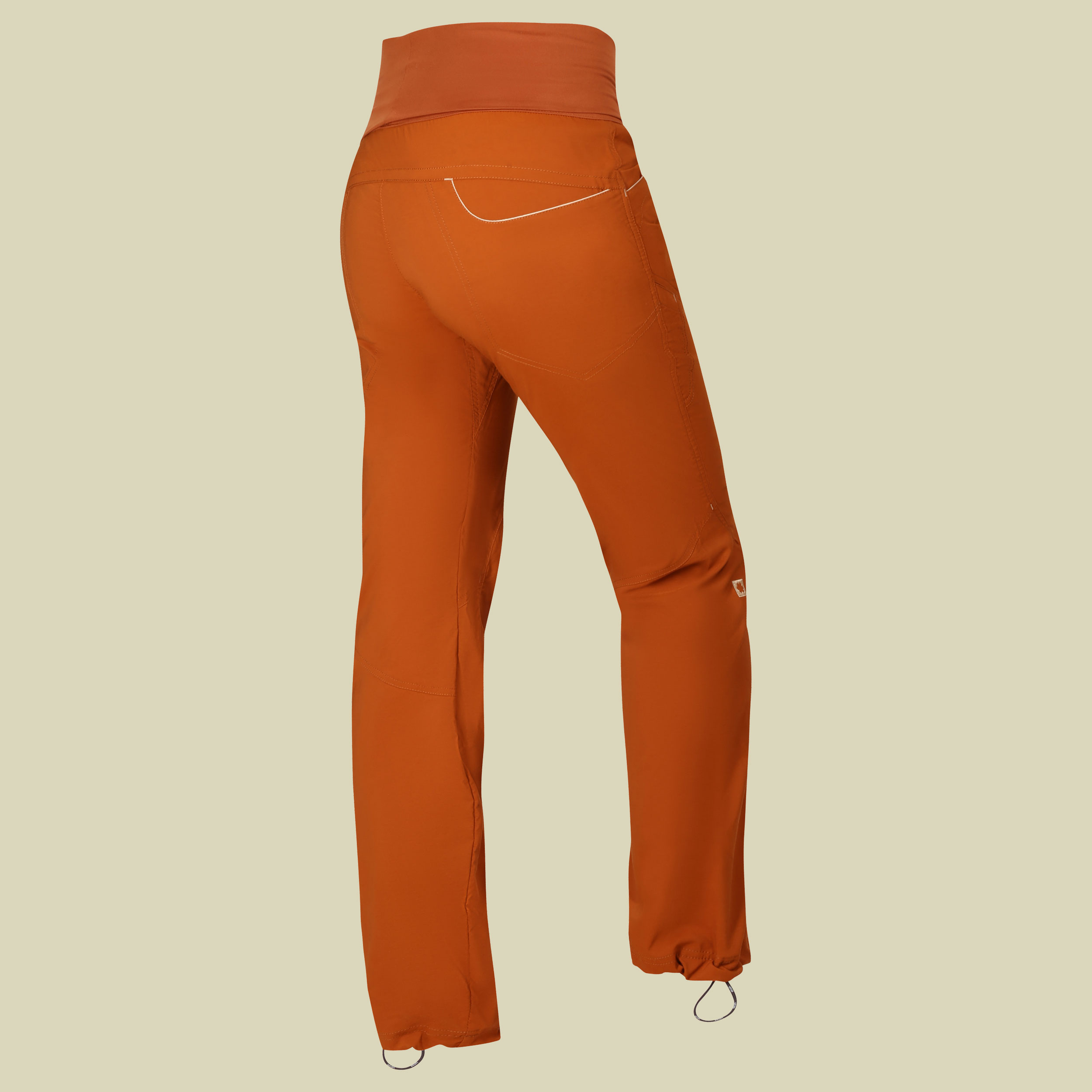 Noya Eco Pants Women orange S - caramel cafe