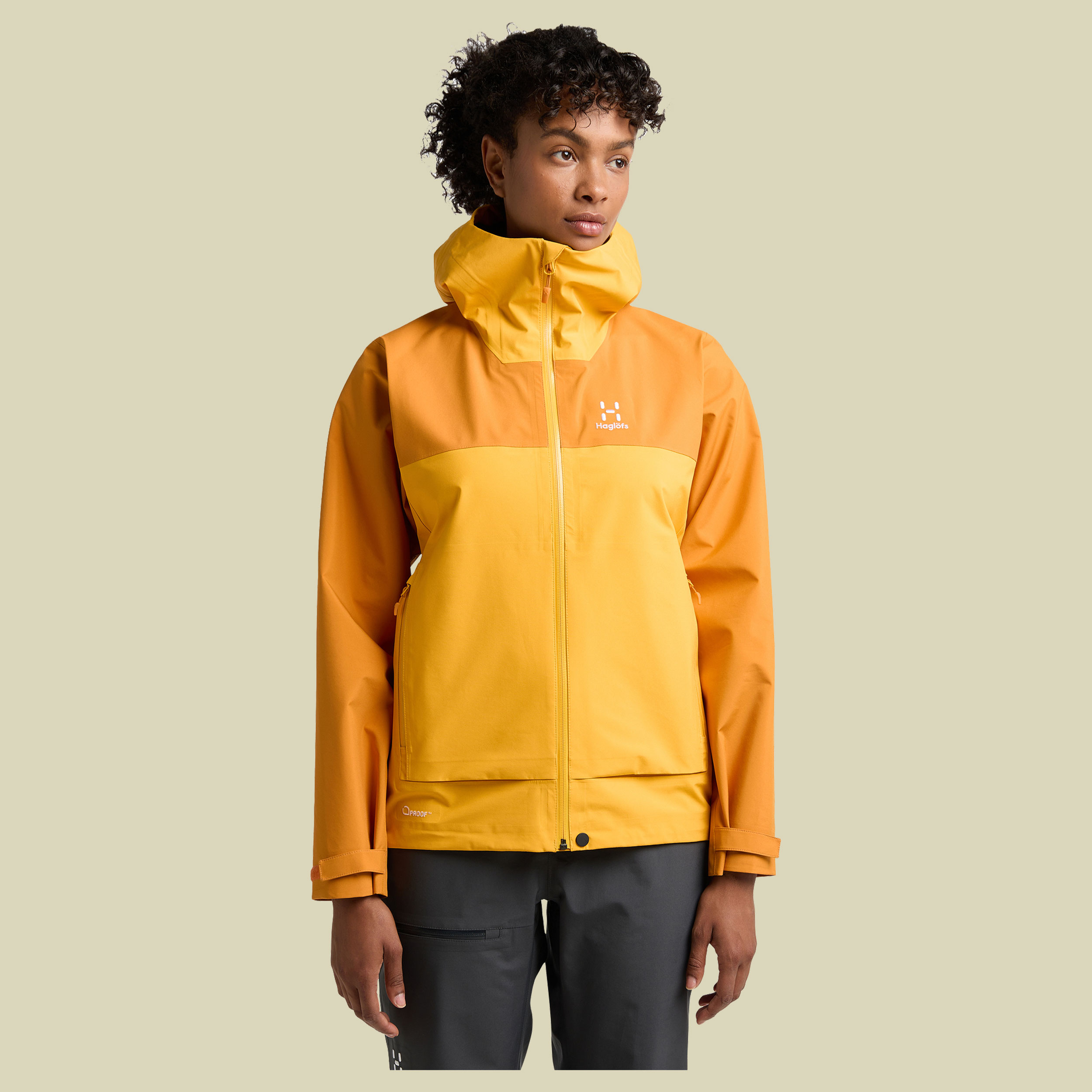 Front Proof Jacket Women Größe S Farbe sunny yellow/desert yellow