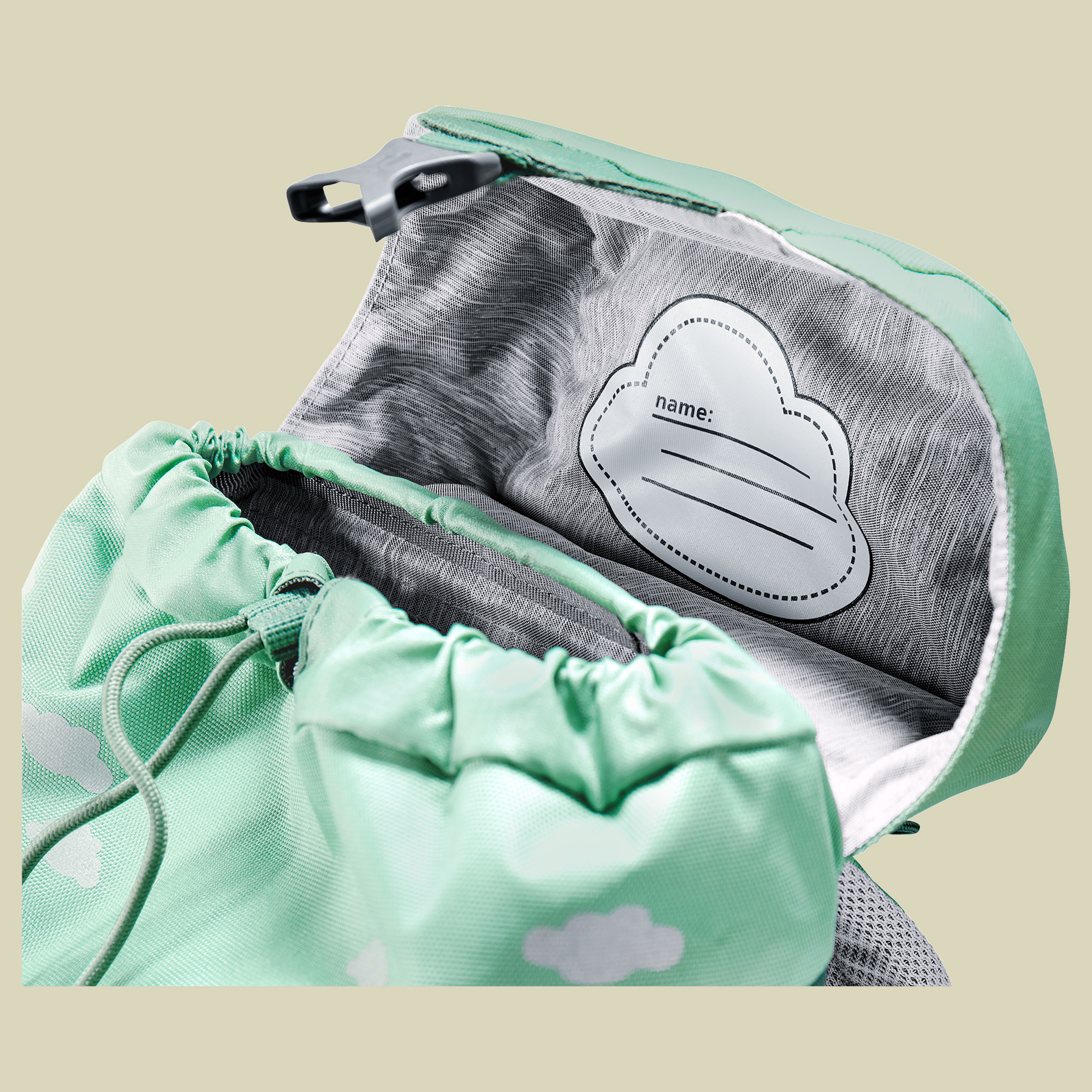 Schmusebär Kids 8 L grün - spearmint-seagreen