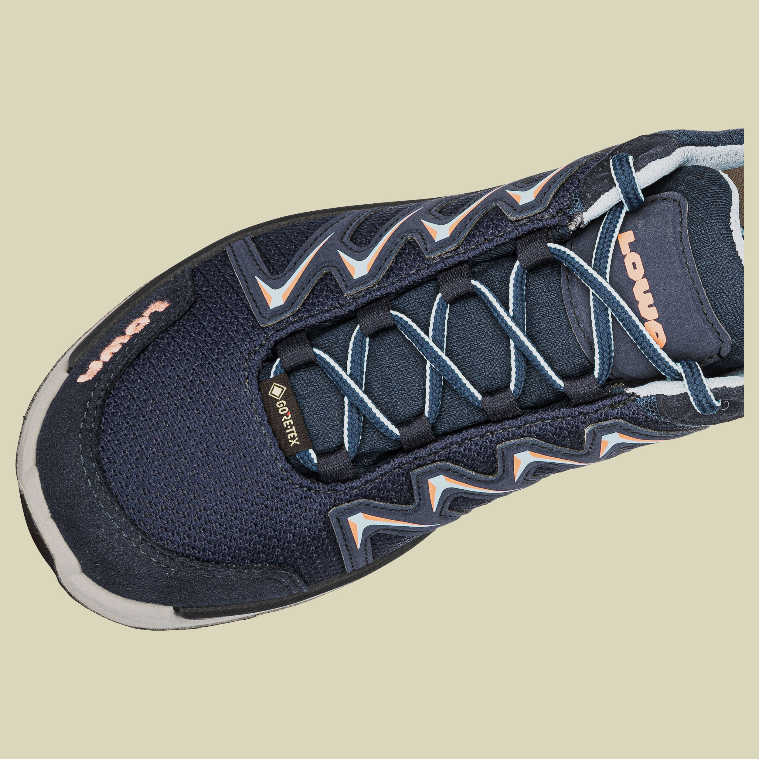 Innox Pro GTX Lo Women UK 7,5 blau - navy/lachs