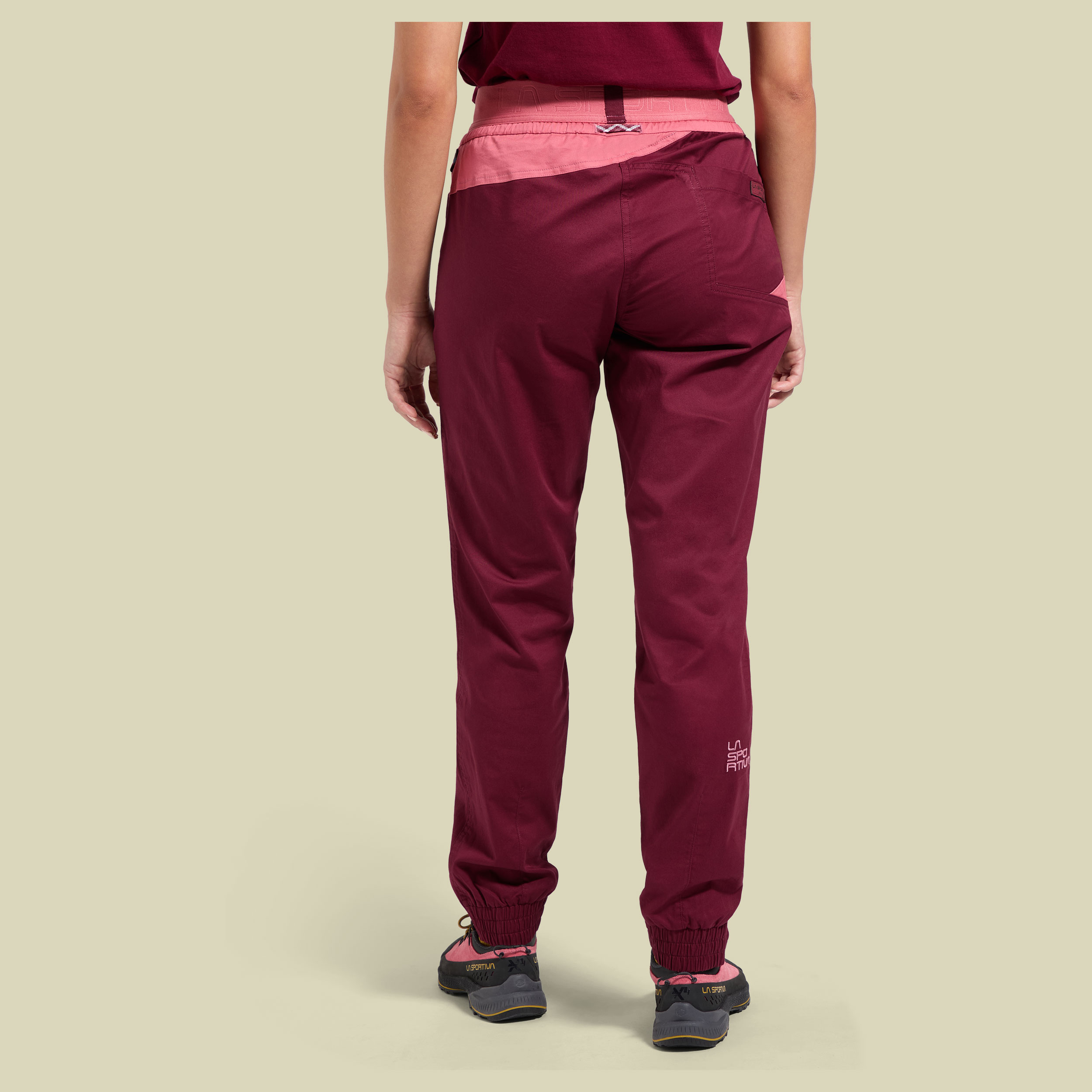 Tundra Pants Women L rot - Farbe redwood/rosebay