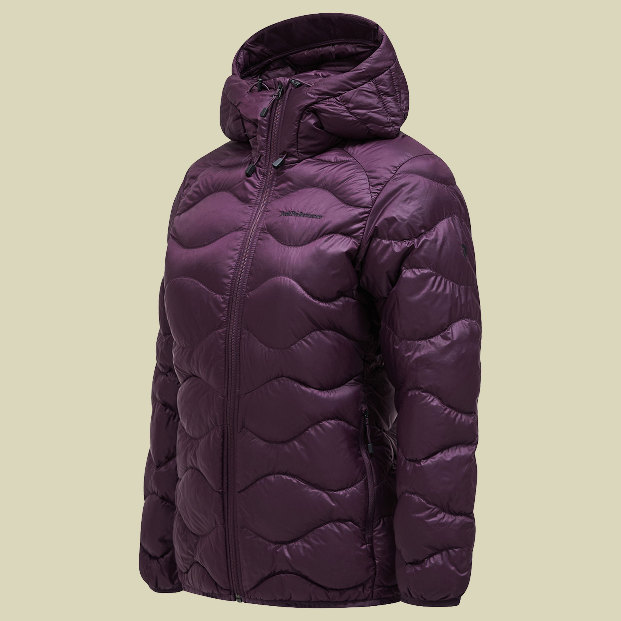 Helium Down Hood Jacket Women lila XL - mystic purple