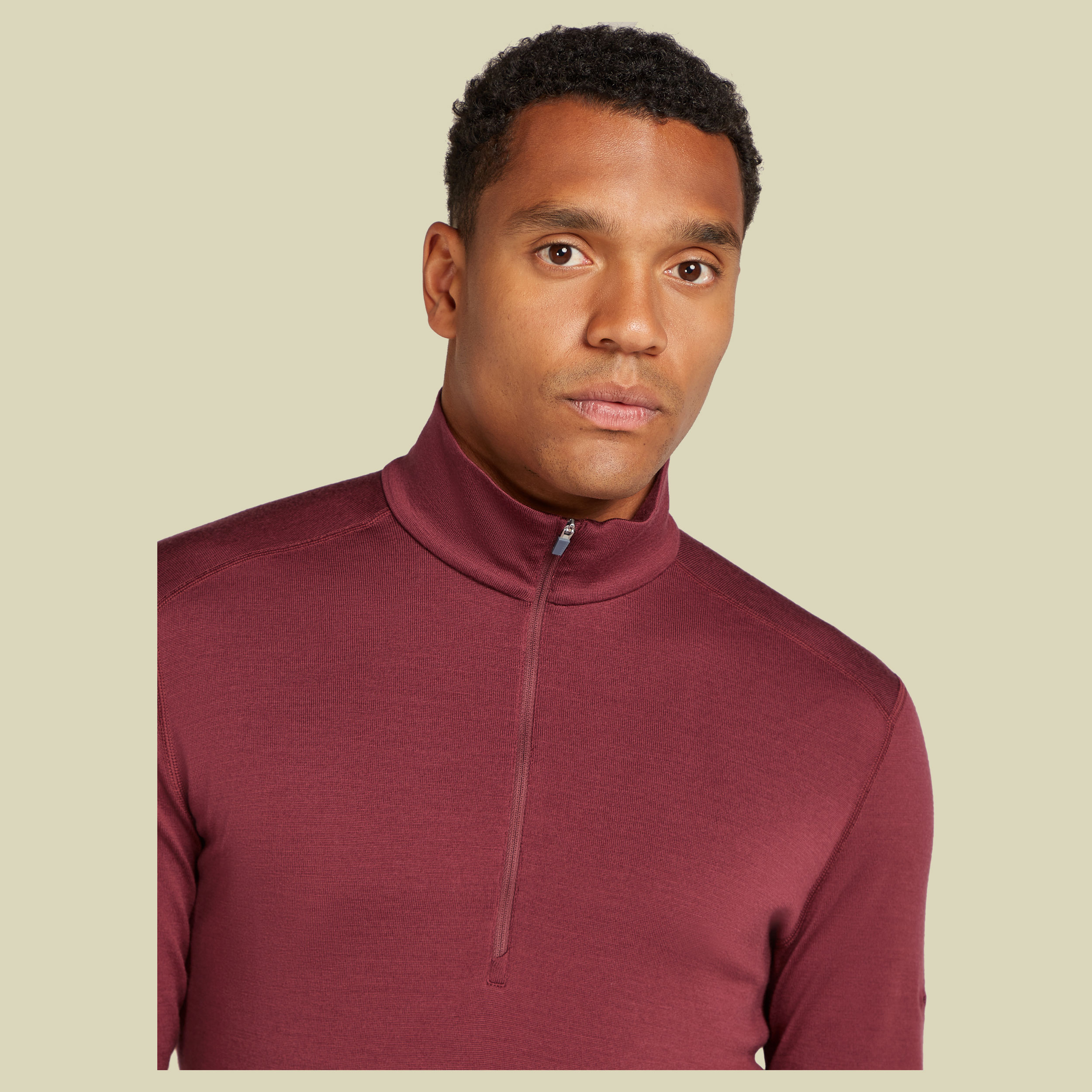 Tech LS Half Zip 260 Men braun L - port