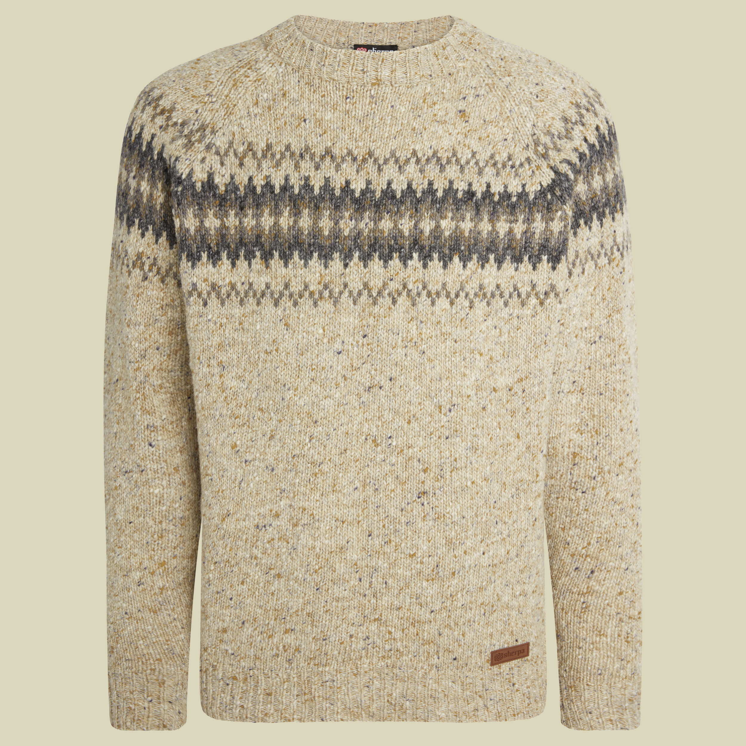 Dumji Crew Sweater Men Größe M  Farbe chai tea