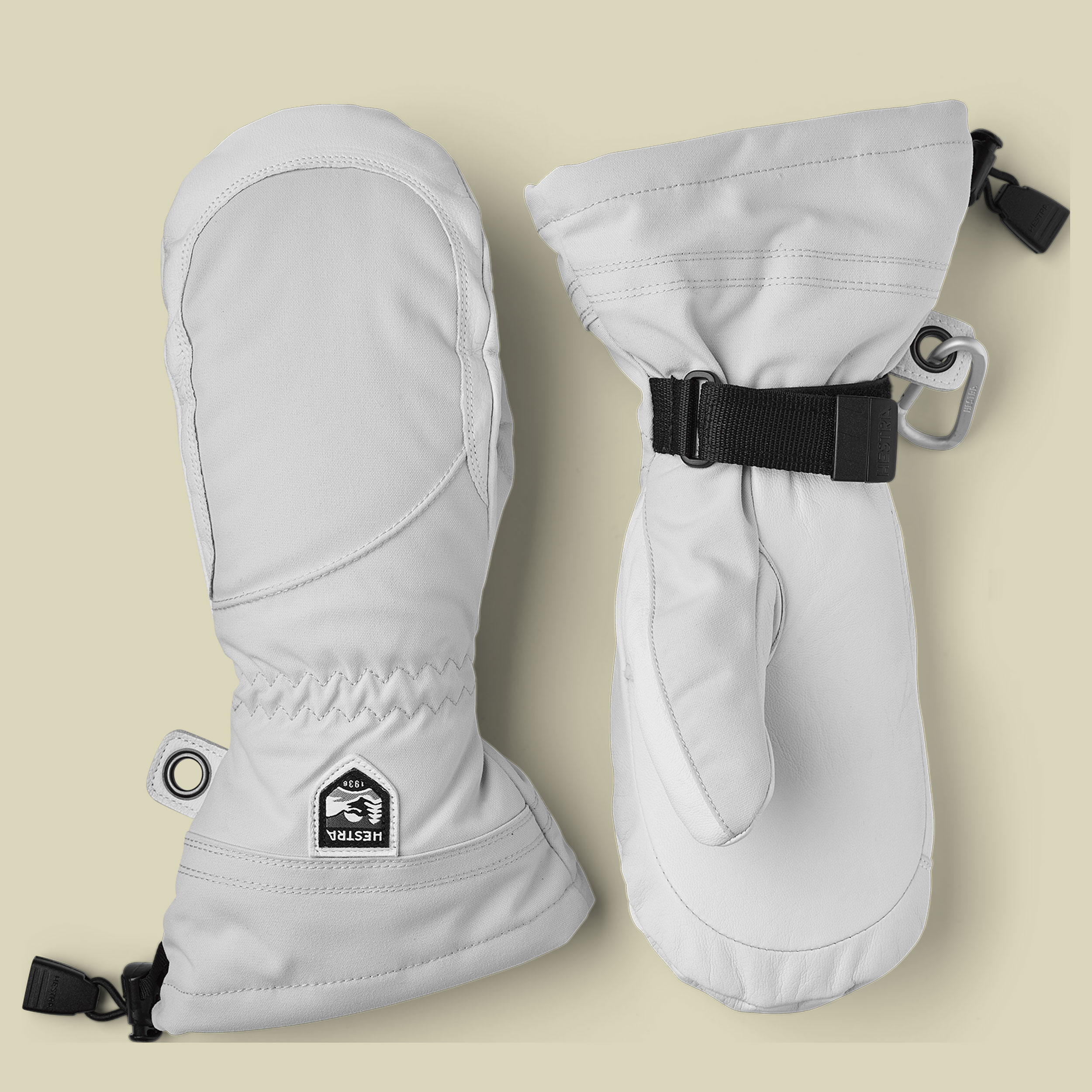 Heli Ski Female Mitt Größe 5 Farbe pale grey/offwhite