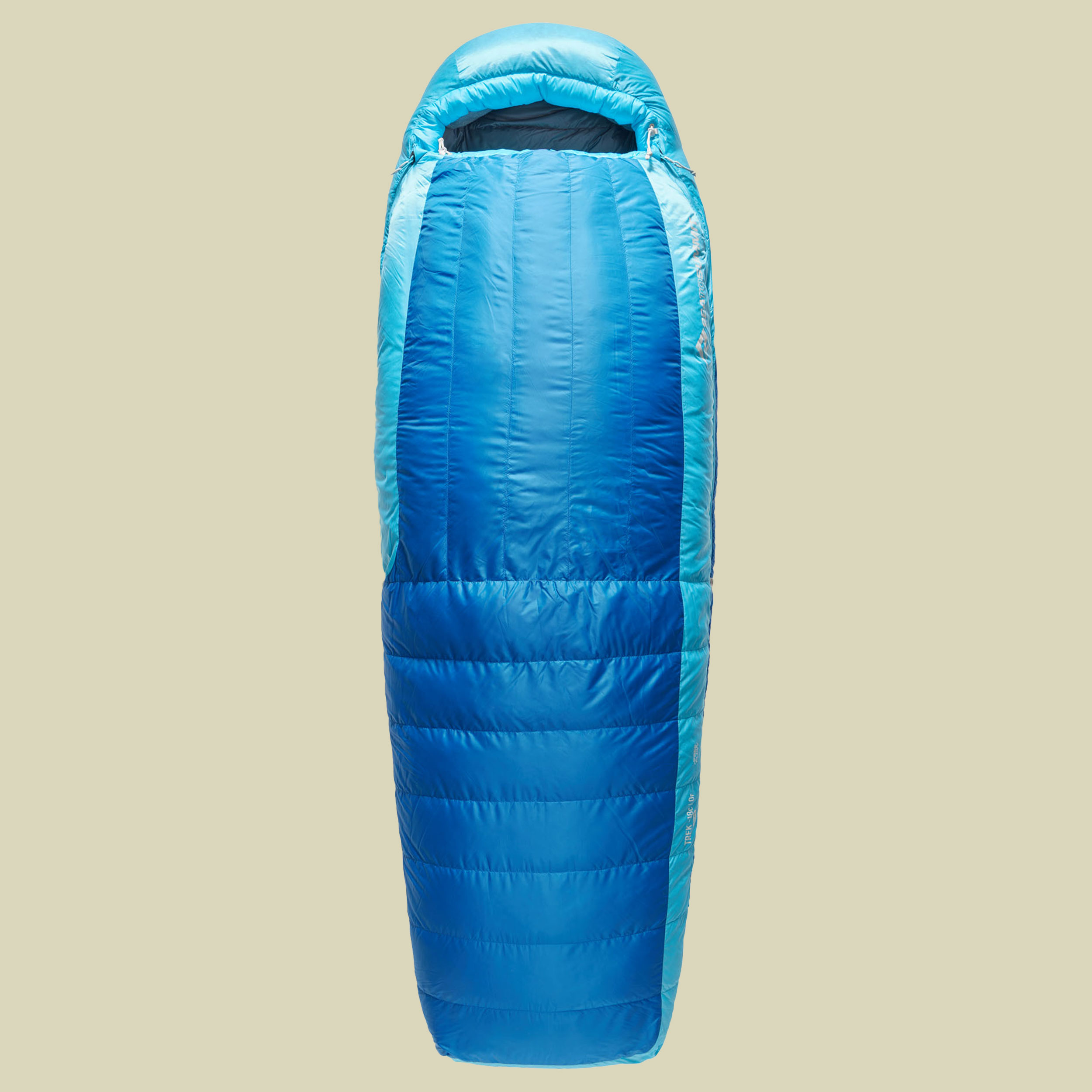 Trek -18C Down Sleeping Bag 198 cm blau - long snorkel blue