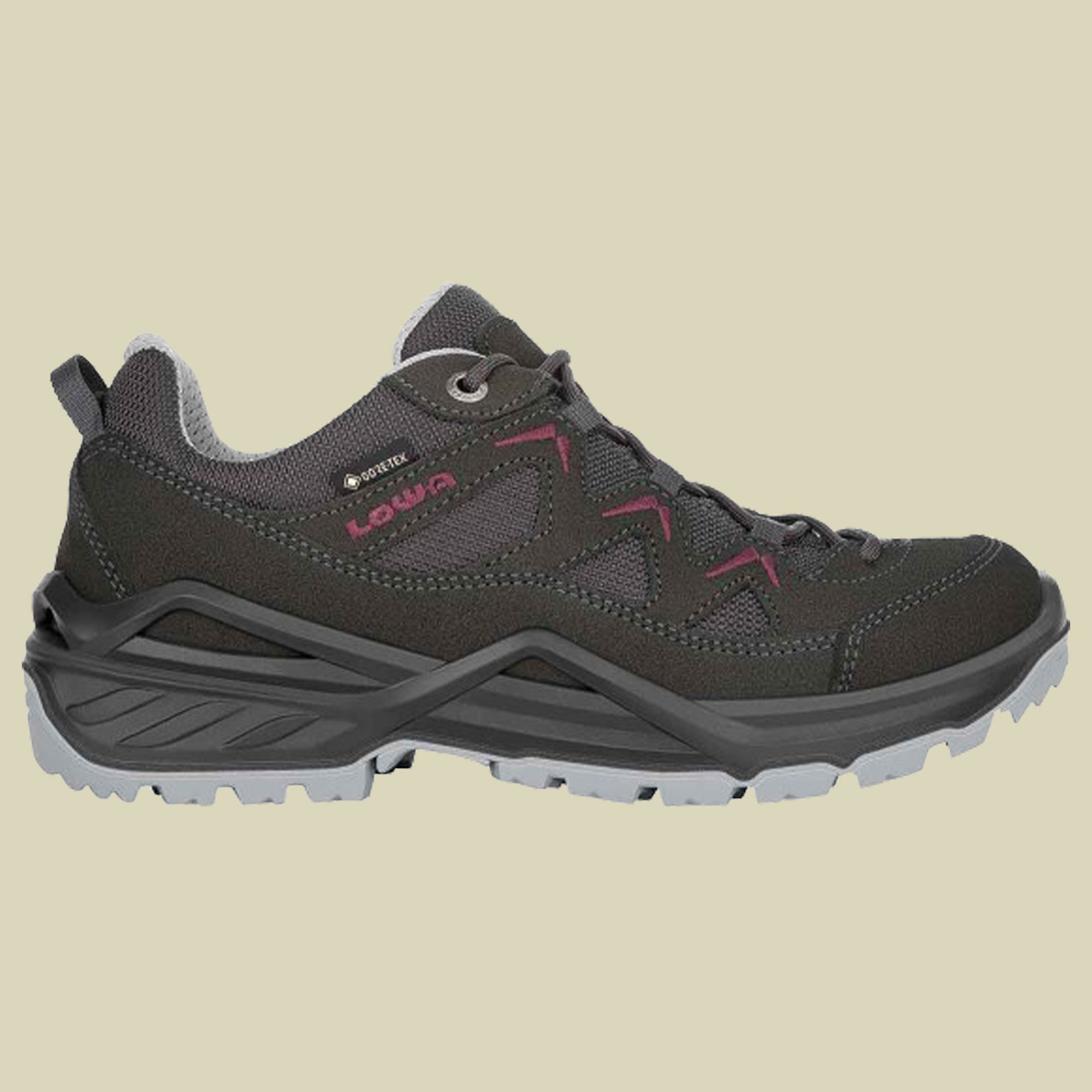 Sirkos Evo GTX Lo Women Größe UK 7 Farbe anthrazit/beere