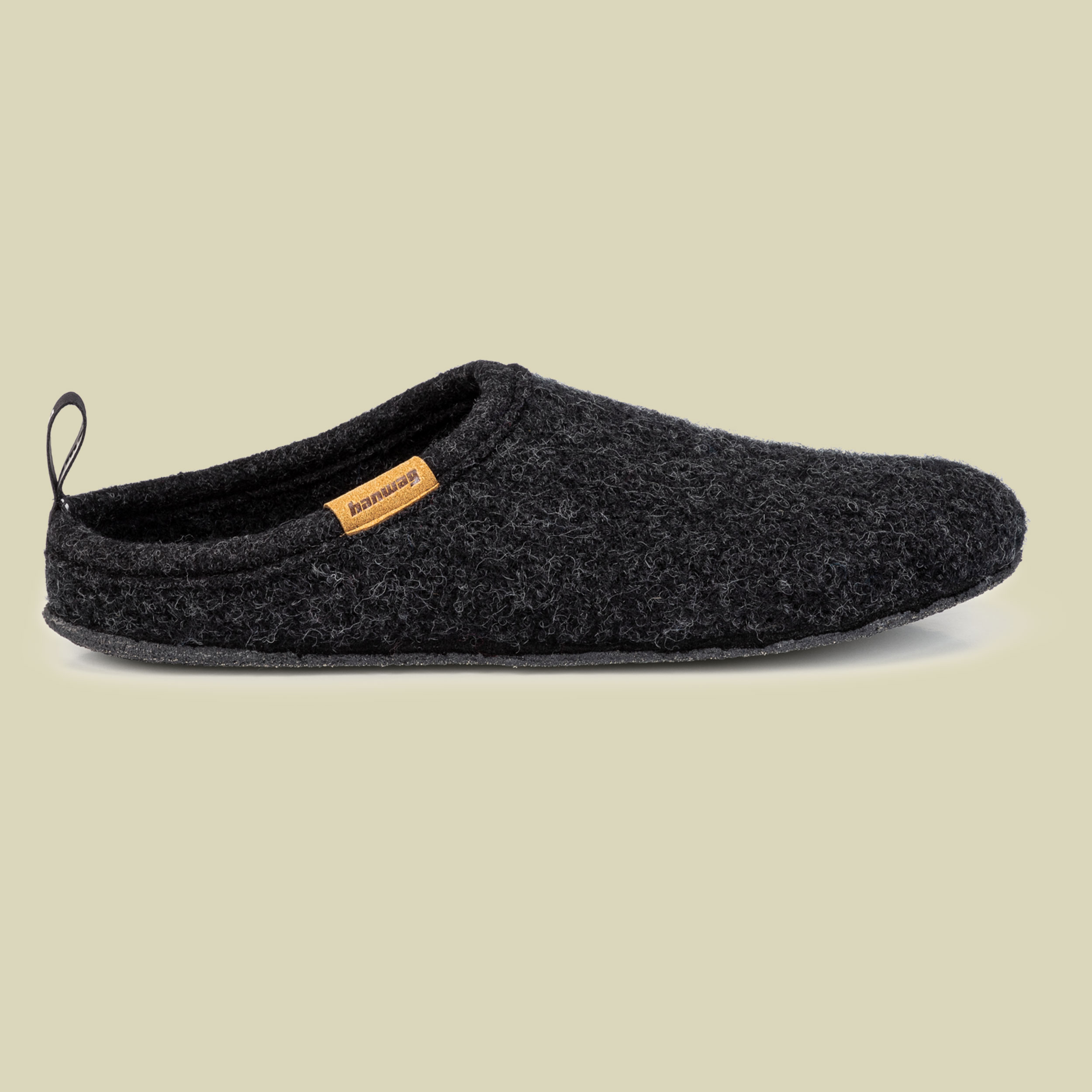 Cabin Loafer unisex 45 schwarz - Farbe charcoal