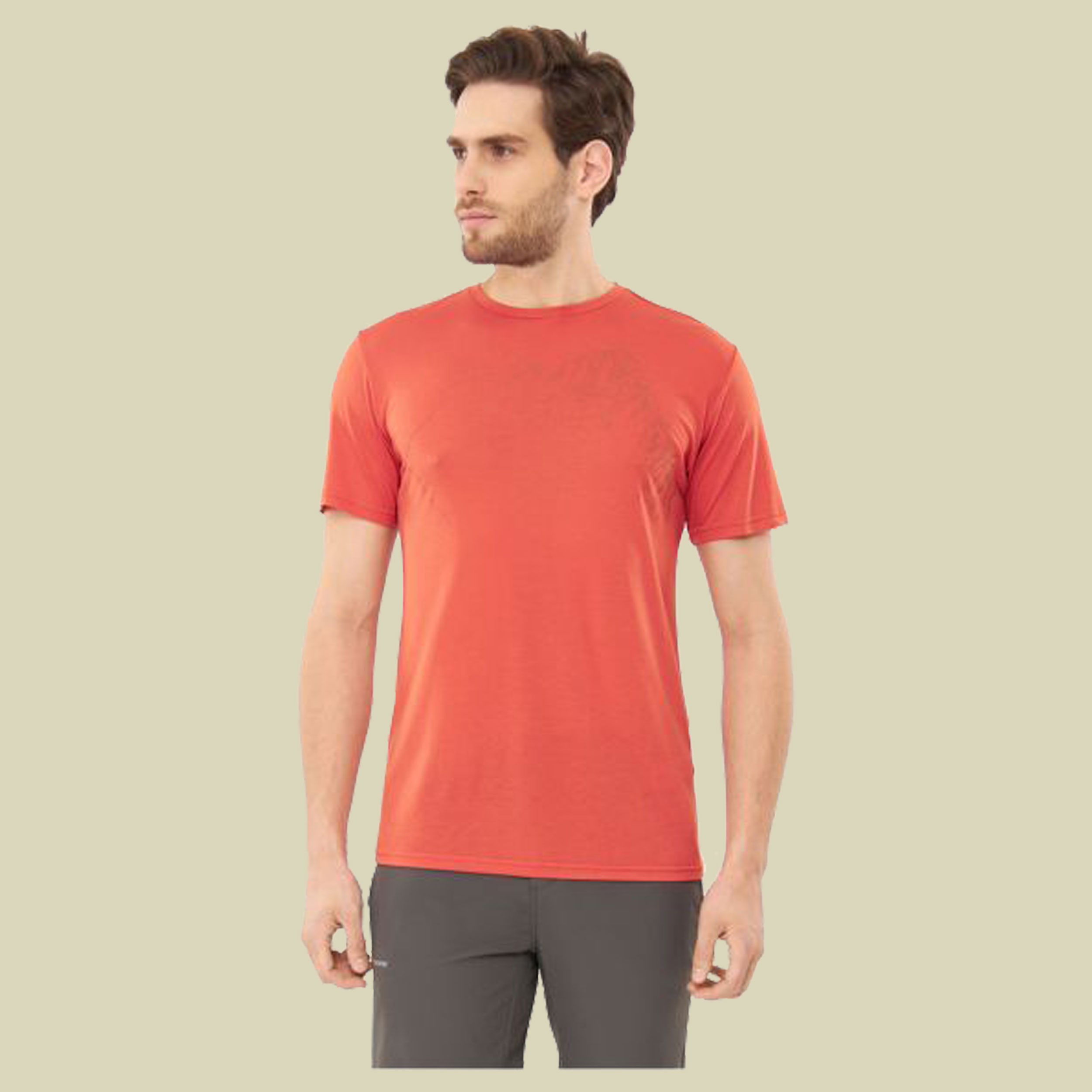 T-Shirt Morain Man L orange