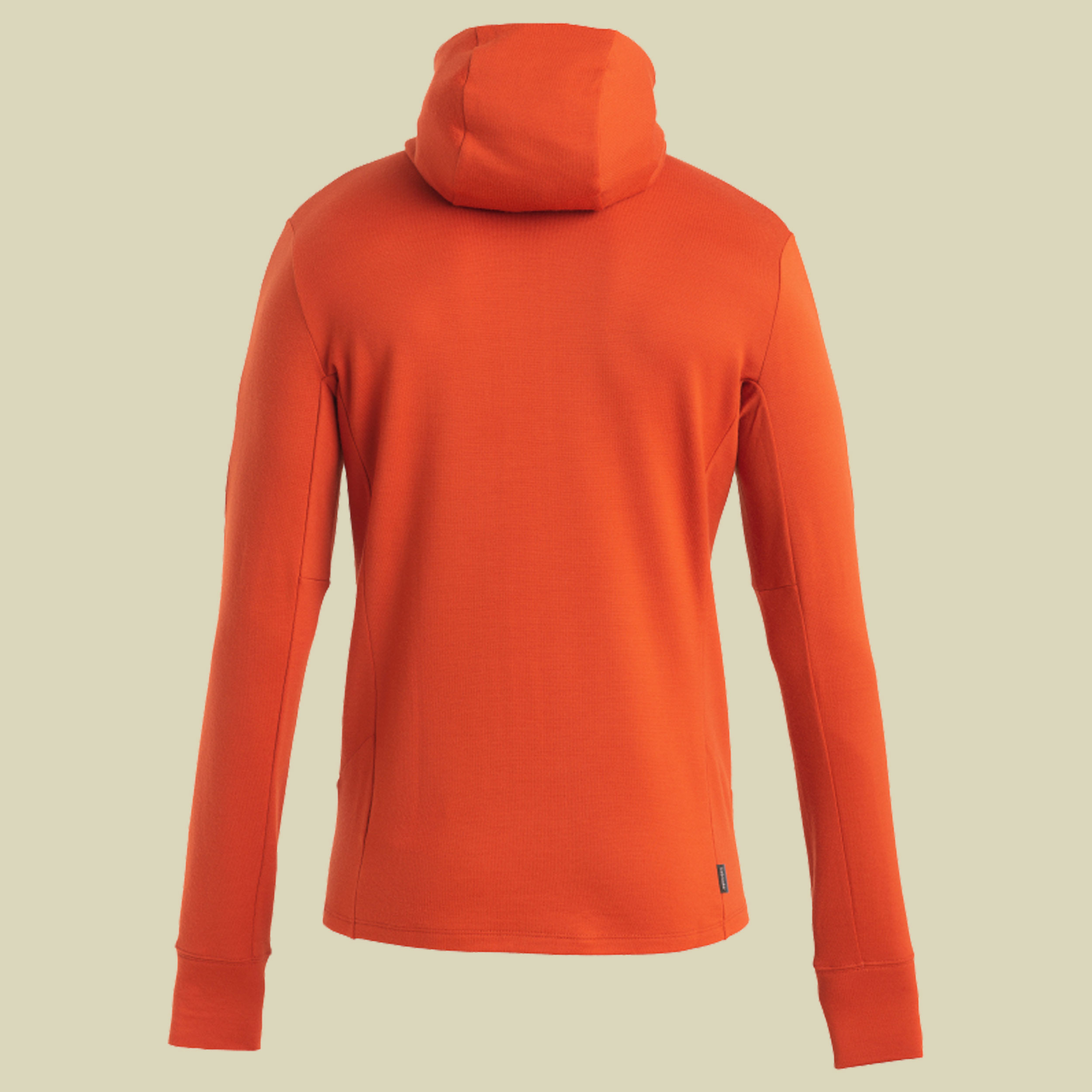 Merino 260 Quantum IV LS Zip Hoodie Men M rot - molten