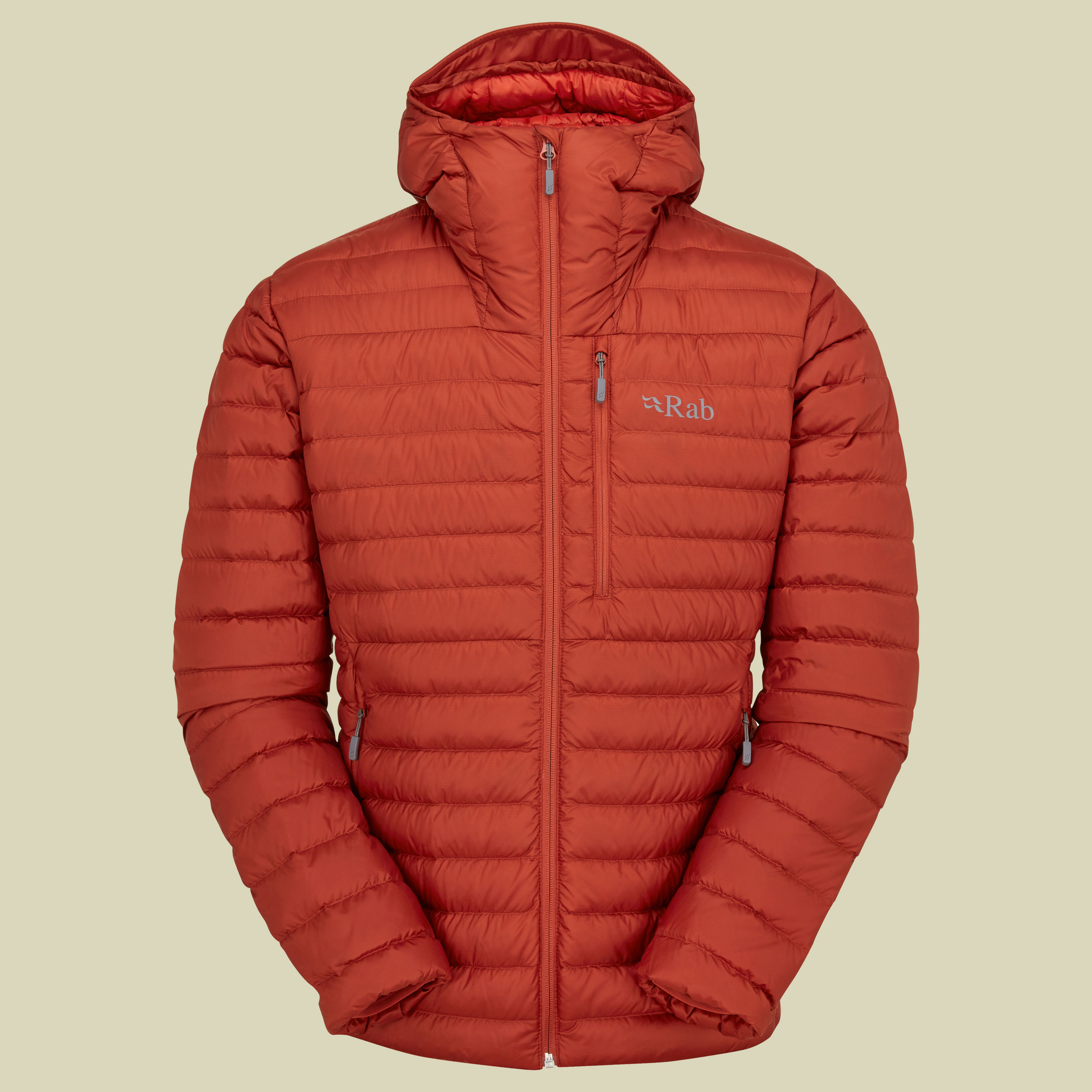 Microlight Alpine Jacket Men rot L - tuscan red